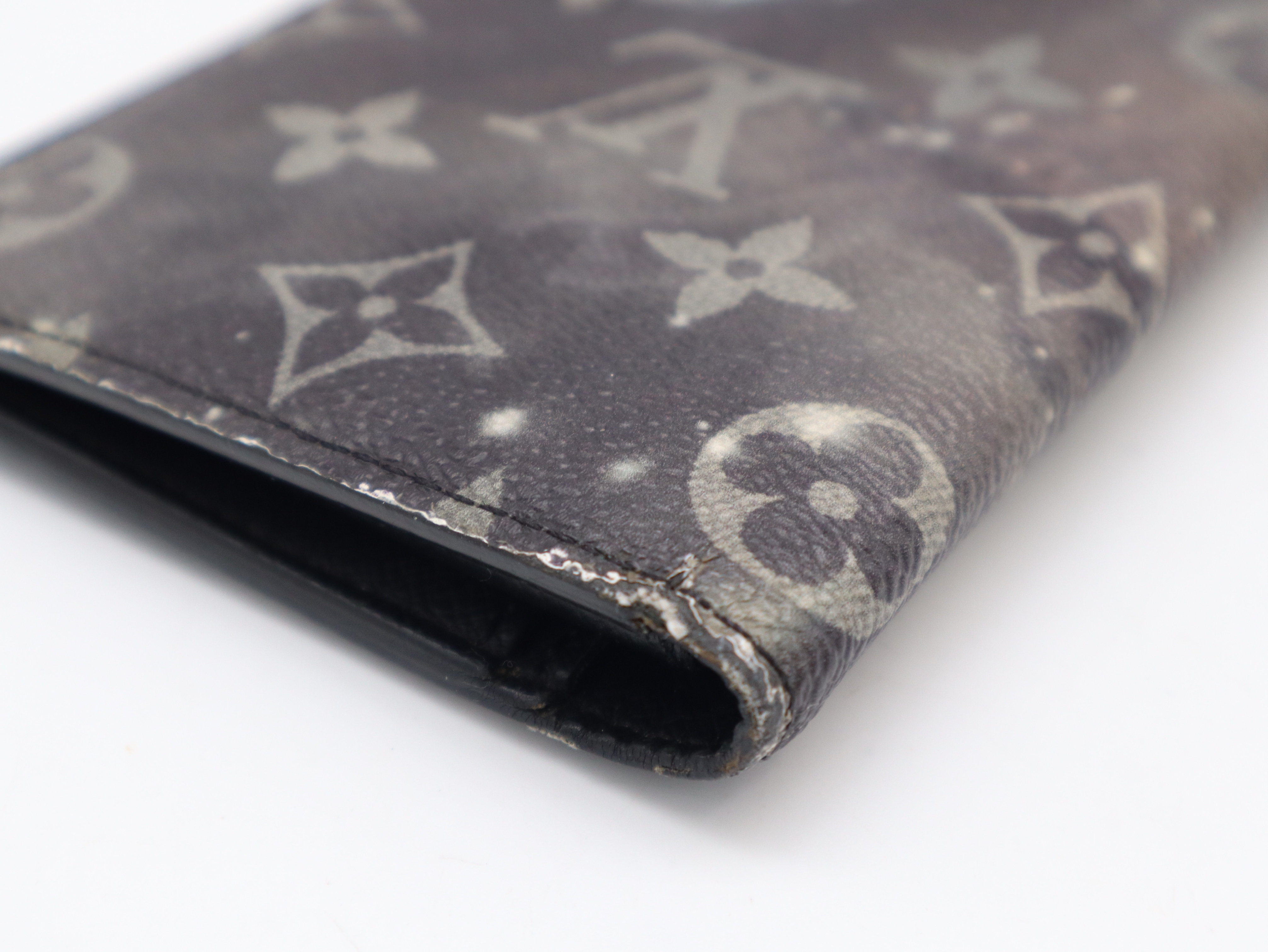 M63871 Monogram Galaxy Portefeuille Brazza Wallet — view 5