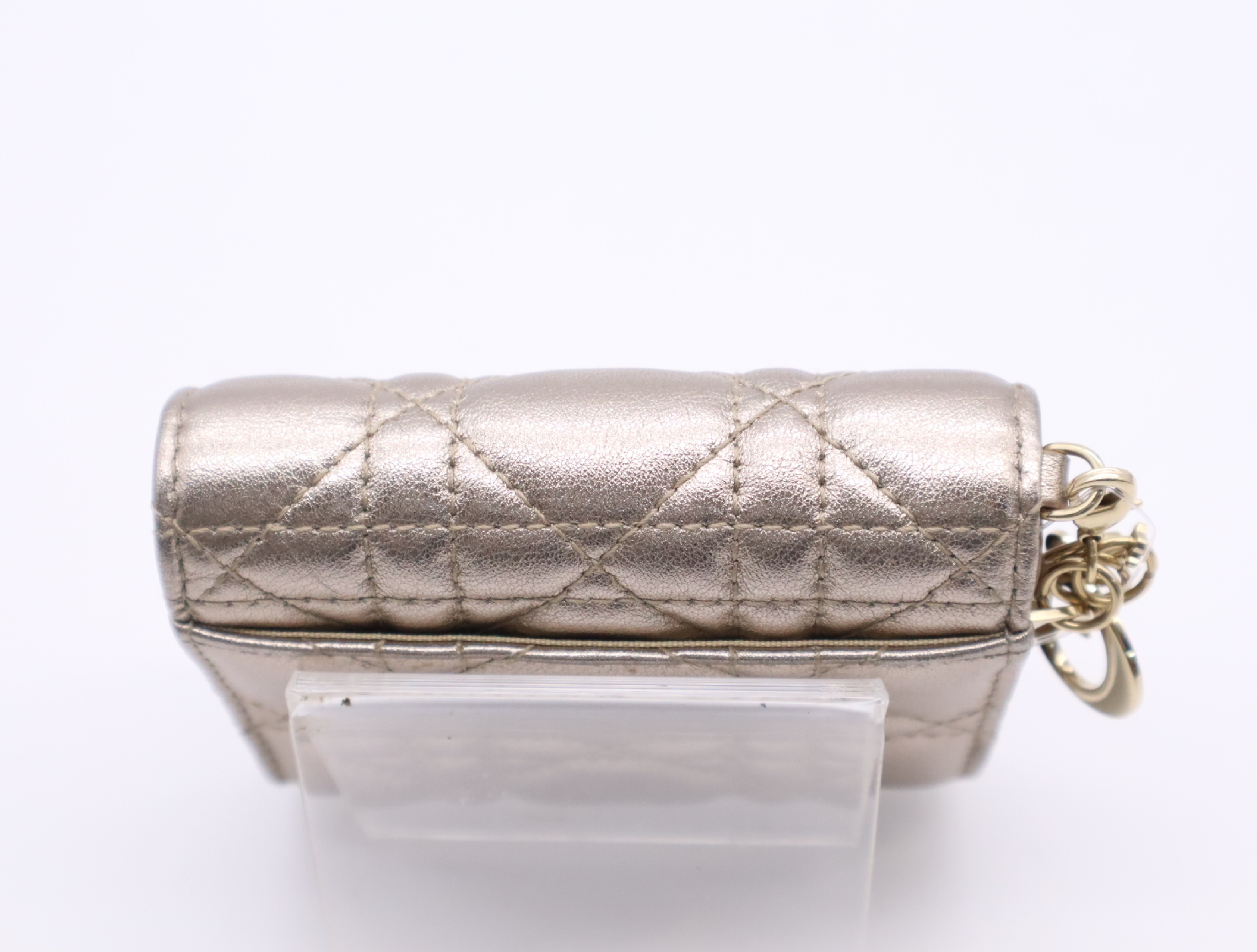 S0181ONMJ Lambskin Lady Lotus Wallet Gold — view 4