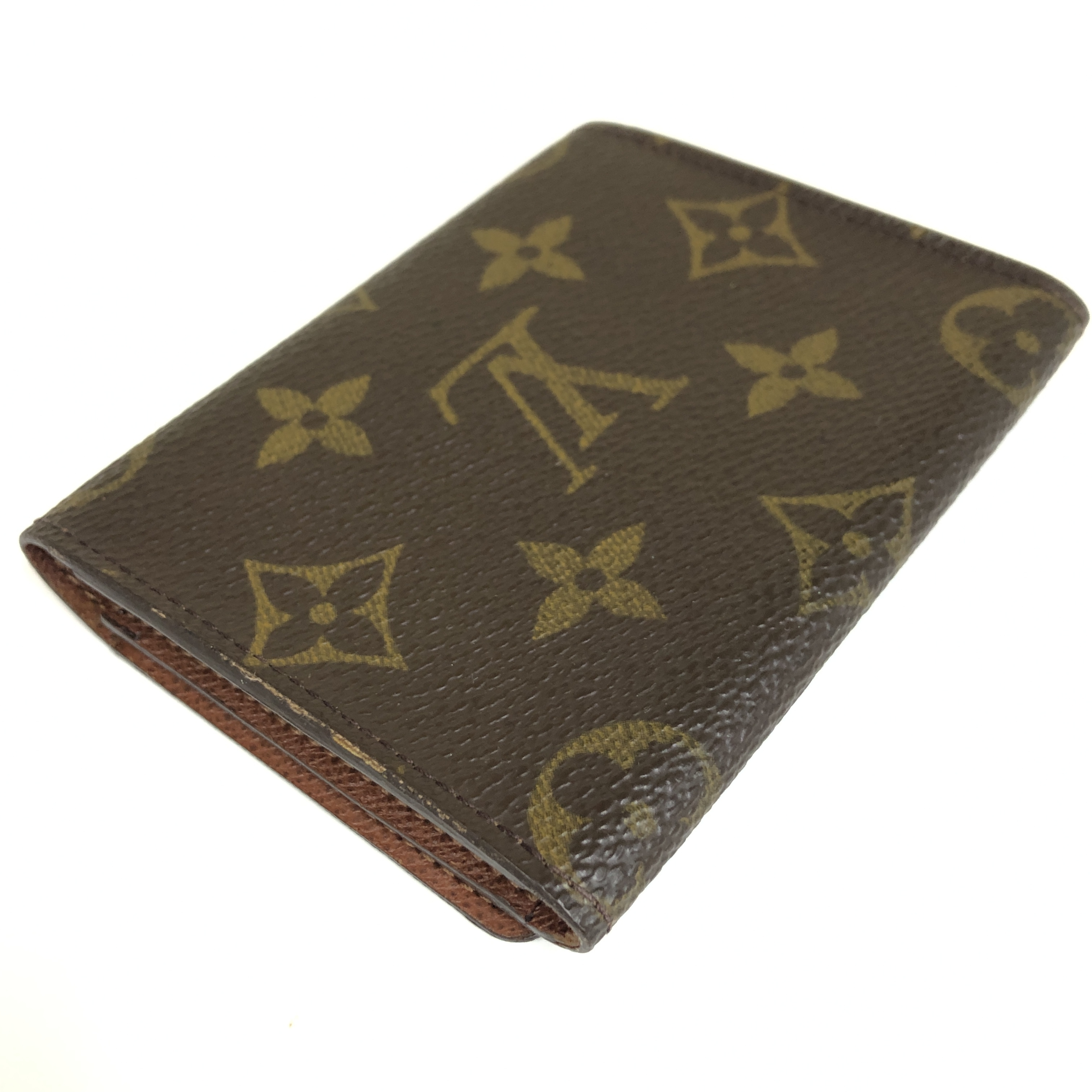 No stickiness Louis Vuitton Monogram Enveloppe Carte de Visite M62920 Card Case AS0011 Business Card Holder Pass Case Card Case Made in Spain Card Case — view 14