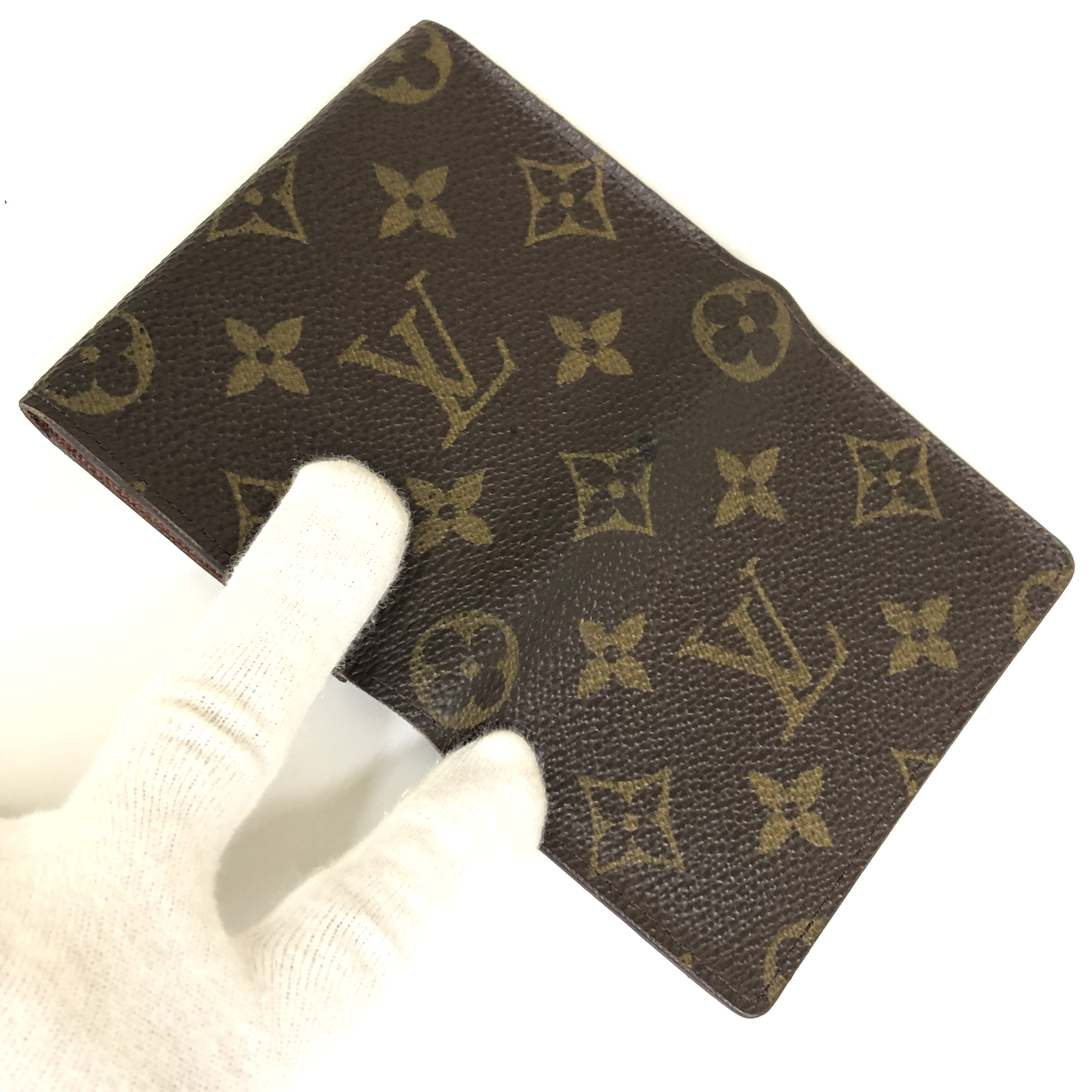 No stickiness Louis Vuitton Monogram Enveloppe Carte de Visite M62920 Card Case AS0011 Business Card Holder Pass Case Card Case Made in Spain Card Case — view 4