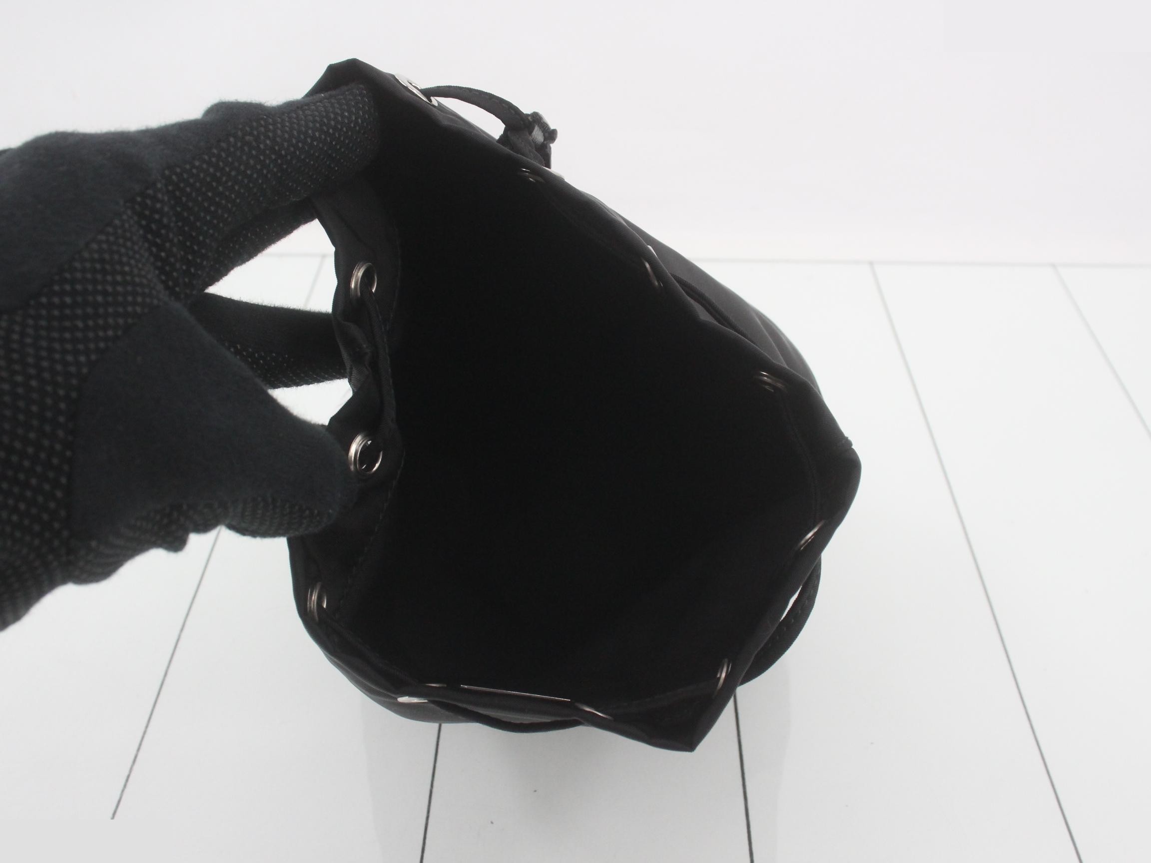 Nylon drawstring pouch — view 4