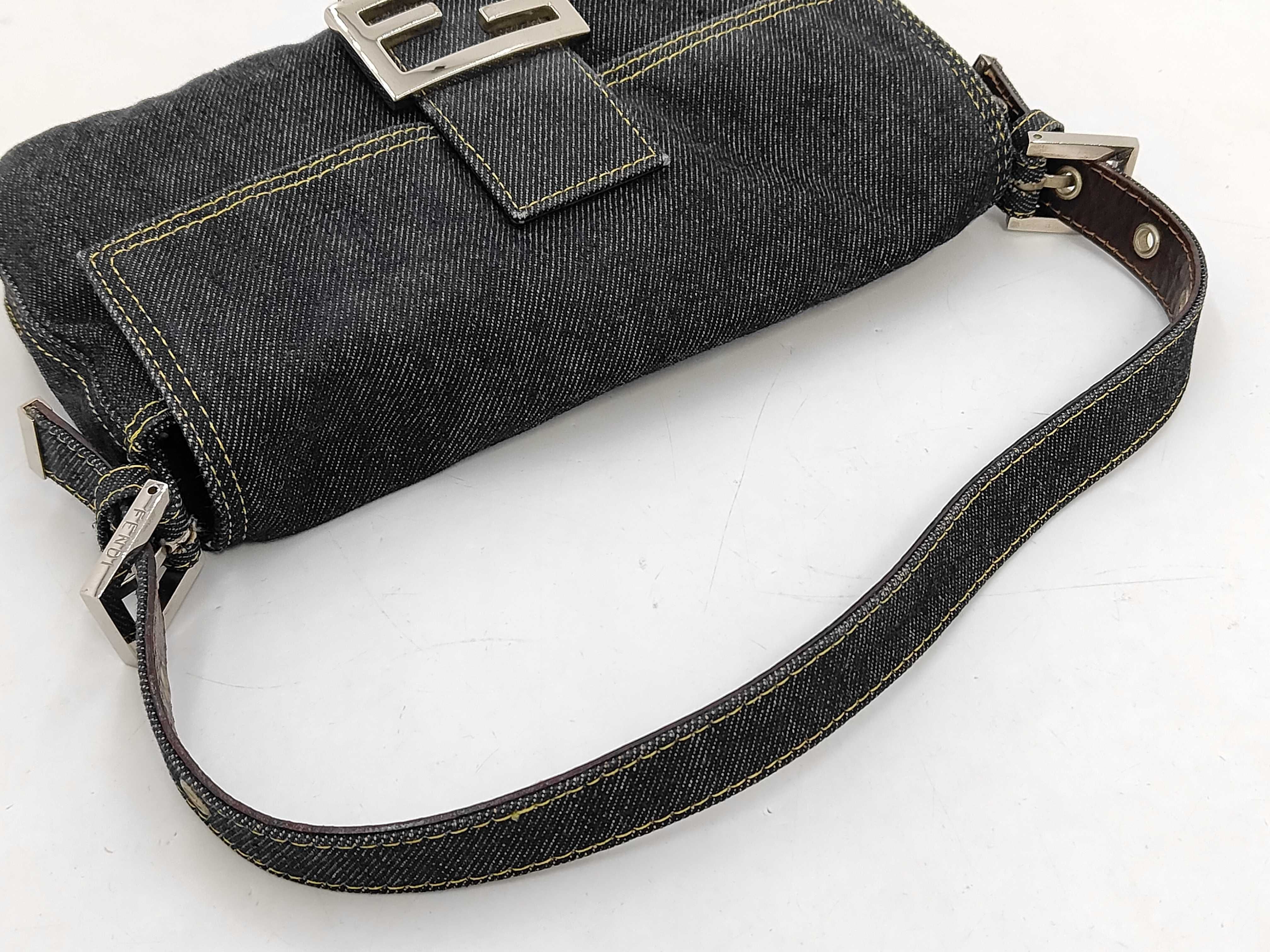 Mamma Bucket Denim Handbag — view 3
