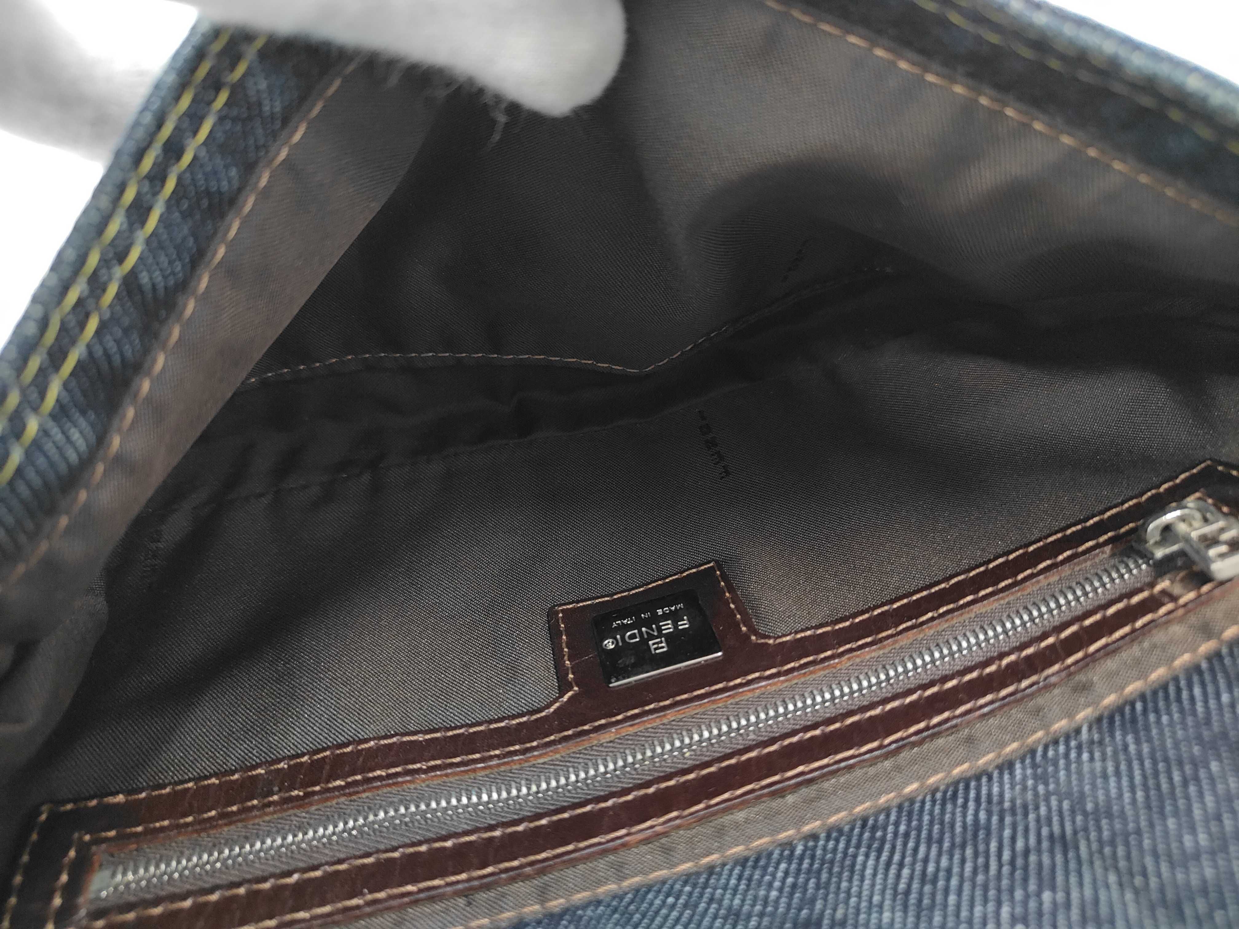 Mamma Bucket Denim Handbag — view 8