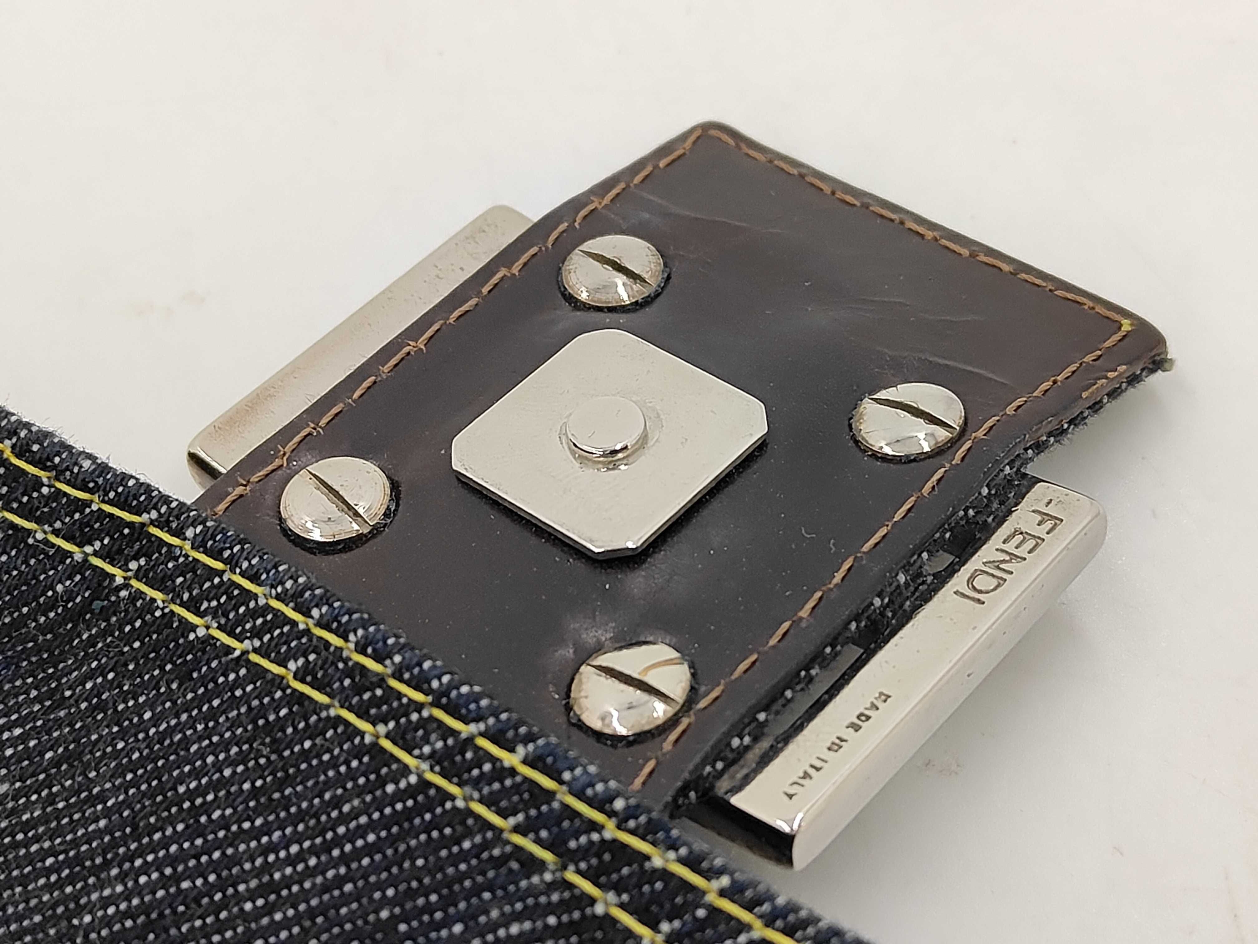 Mamma Bucket Denim Handbag — view 10