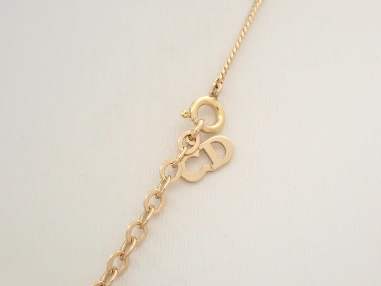 Gold necklace, chain approximately 44cm — view 2