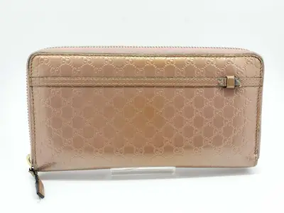 GG Enamel Micro GG Wallet