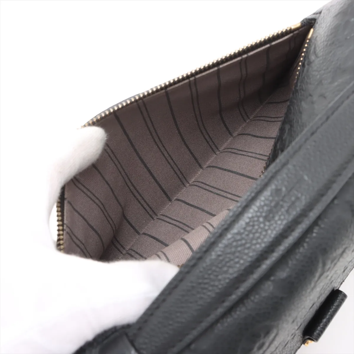 Monogram Empreinte Pochette Métis MM M41487 GI3199 Black (RFID detected) — view 11