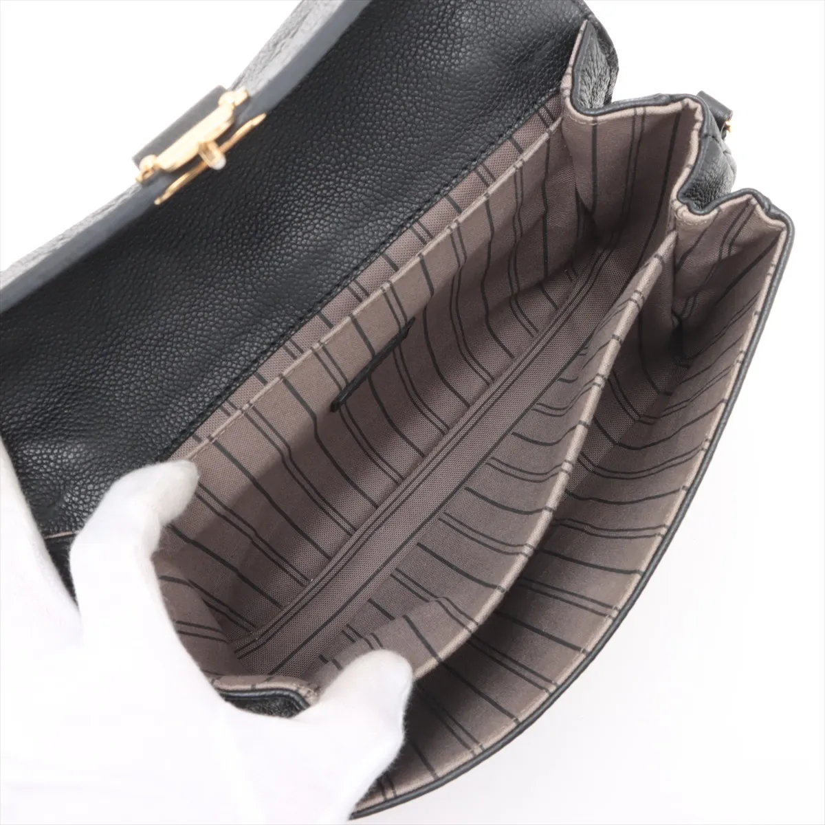 Monogram Empreinte Pochette Métis MM M41487 GI3199 Black (RFID detected) — view 9