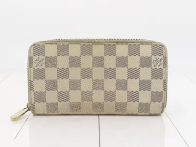 Damier Azur Zippy Wallet - Round Zipper Long Wallet