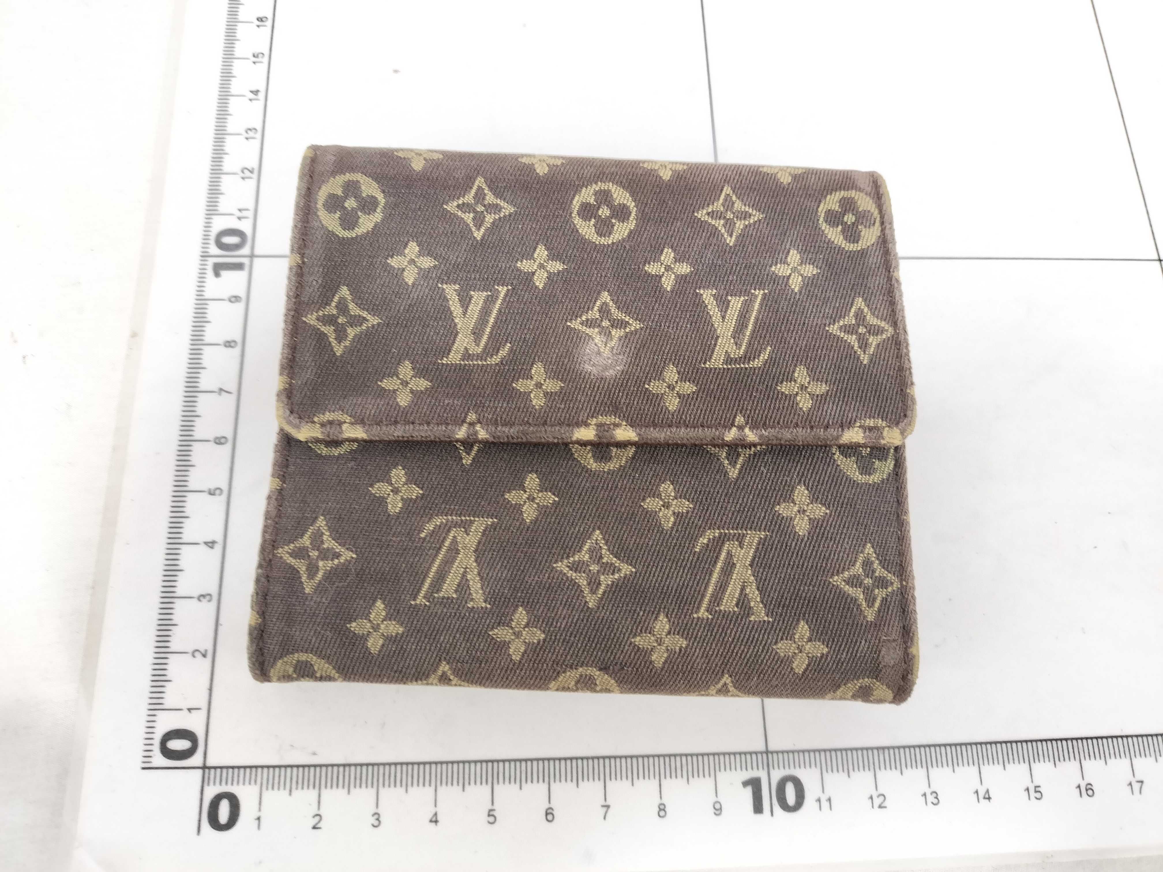 Monogram Mini Lin / Monogram / Folding Wallet / Canvas Wallet — view 2