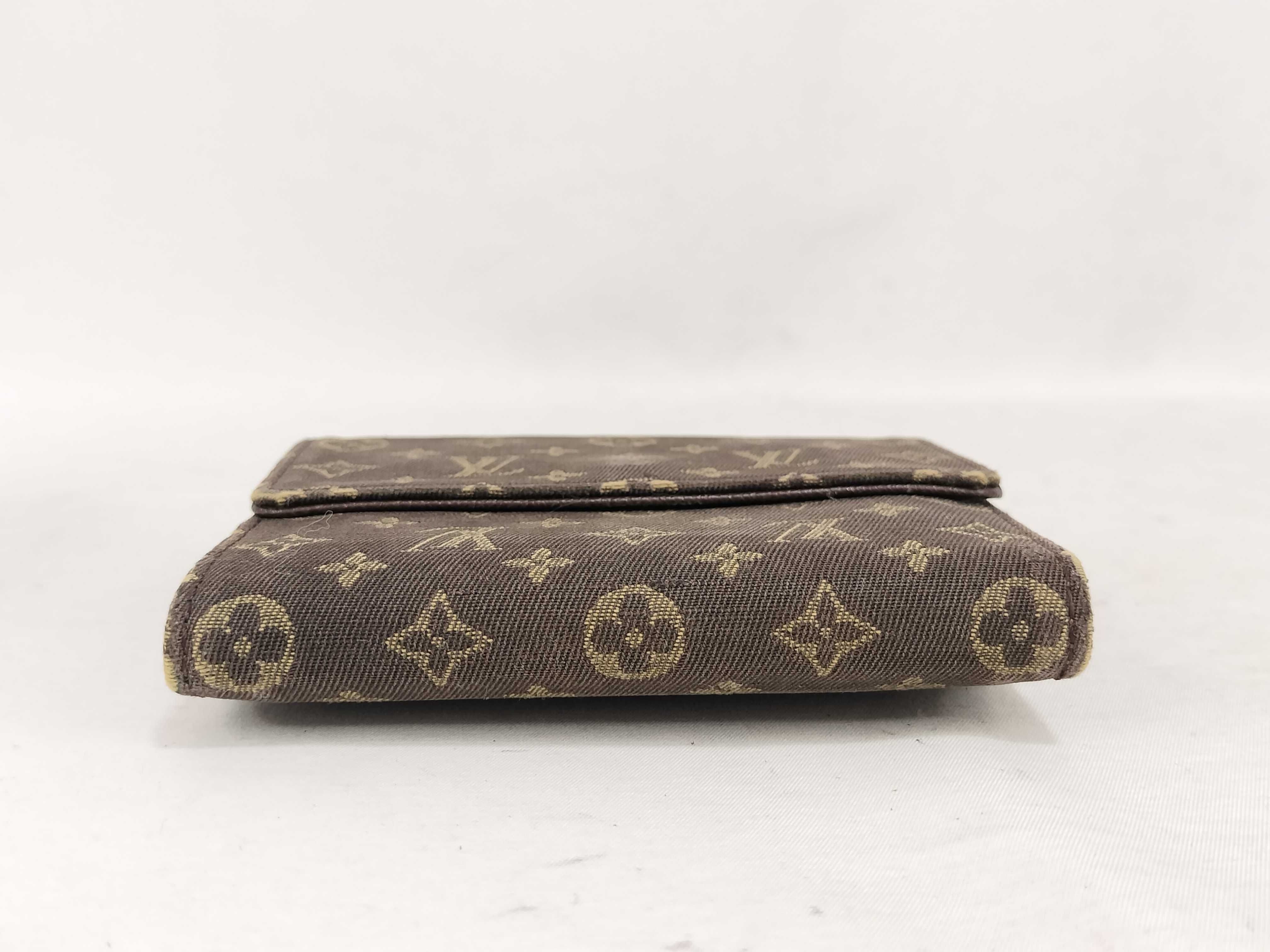 Monogram Mini Lin / Monogram / Folding Wallet / Canvas Wallet — view 3