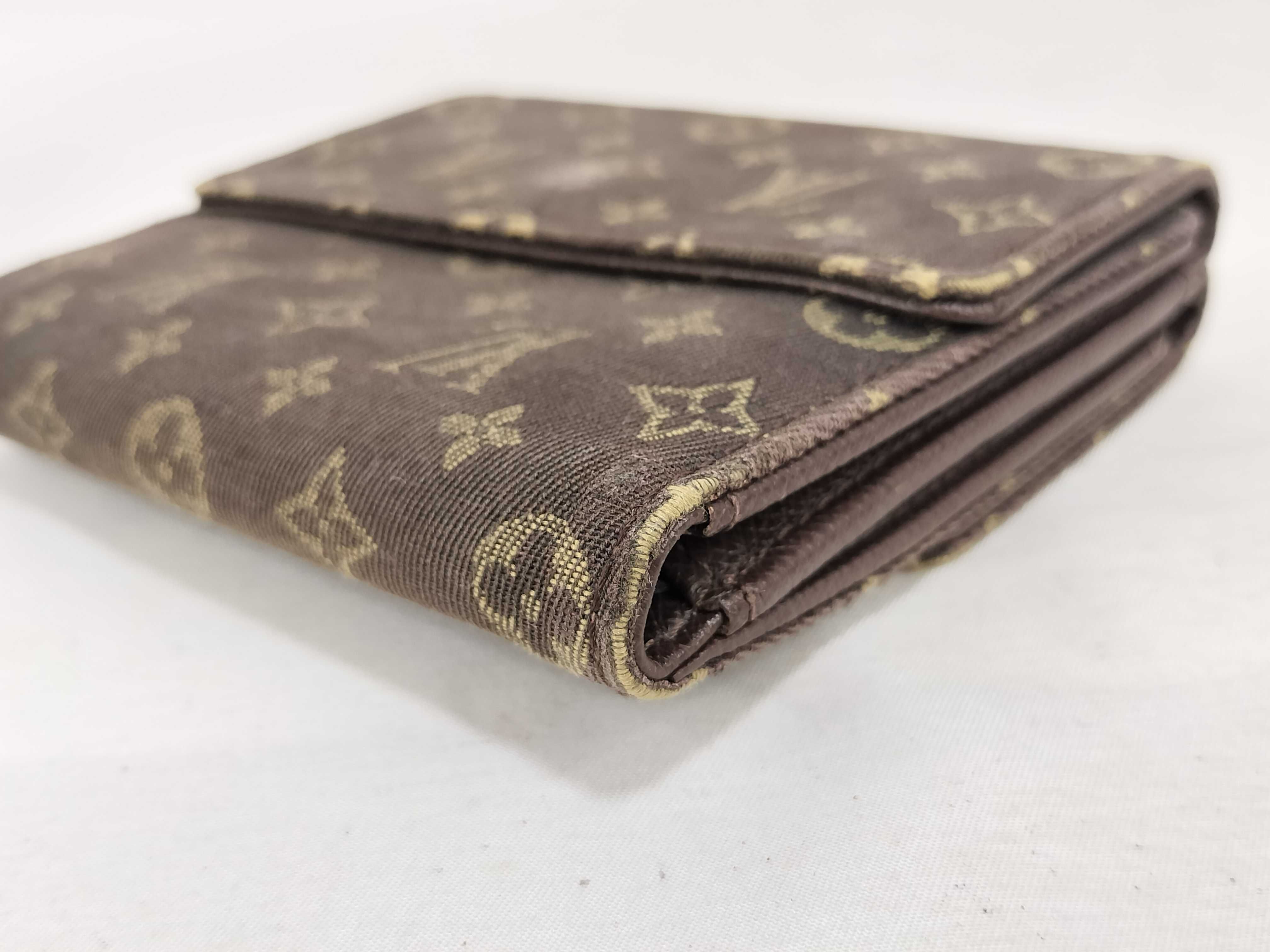 Monogram Mini Lin / Monogram / Folding Wallet / Canvas Wallet — view 4