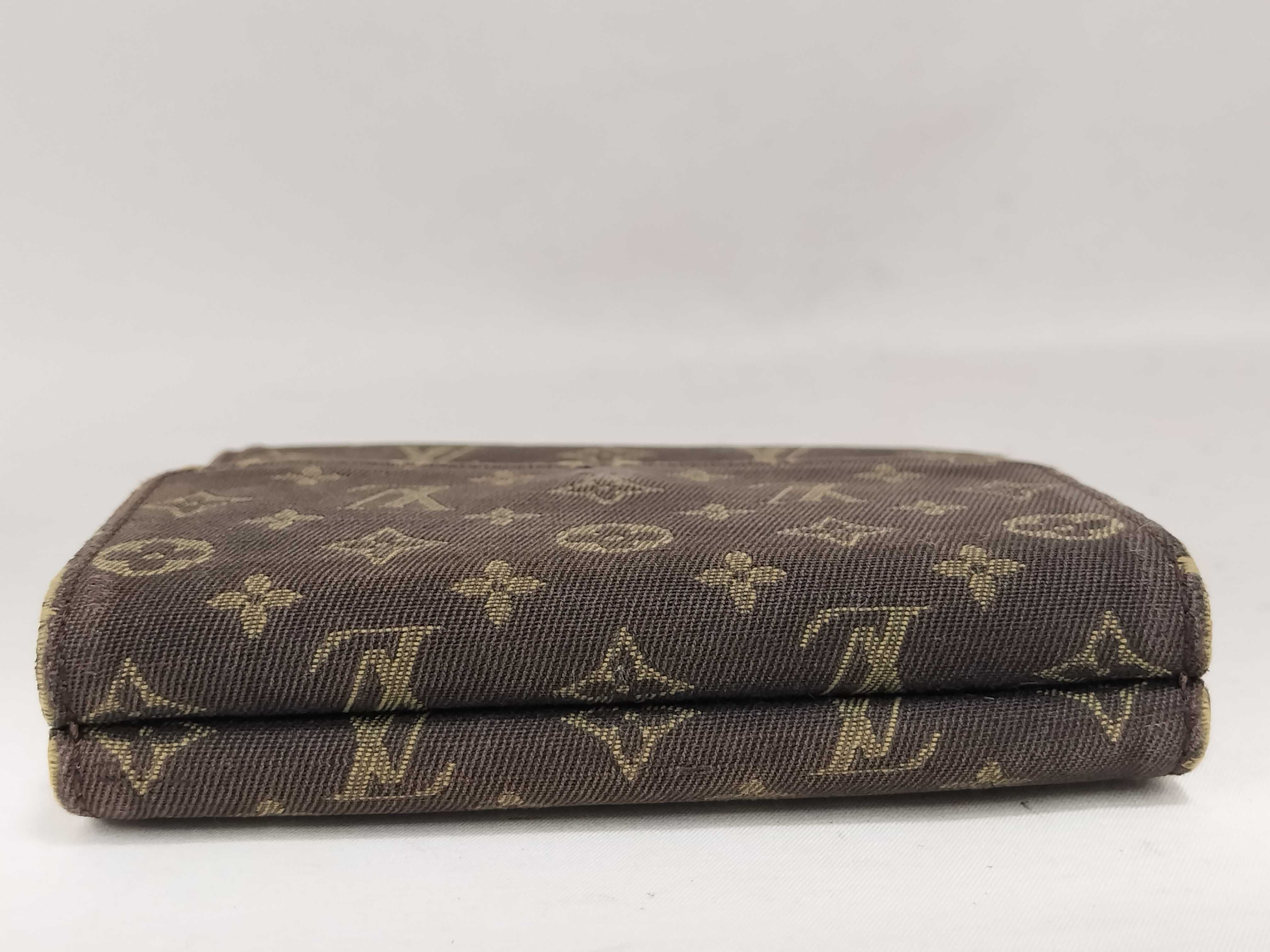 Monogram Mini Lin / Monogram / Folding Wallet / Canvas Wallet — view 6