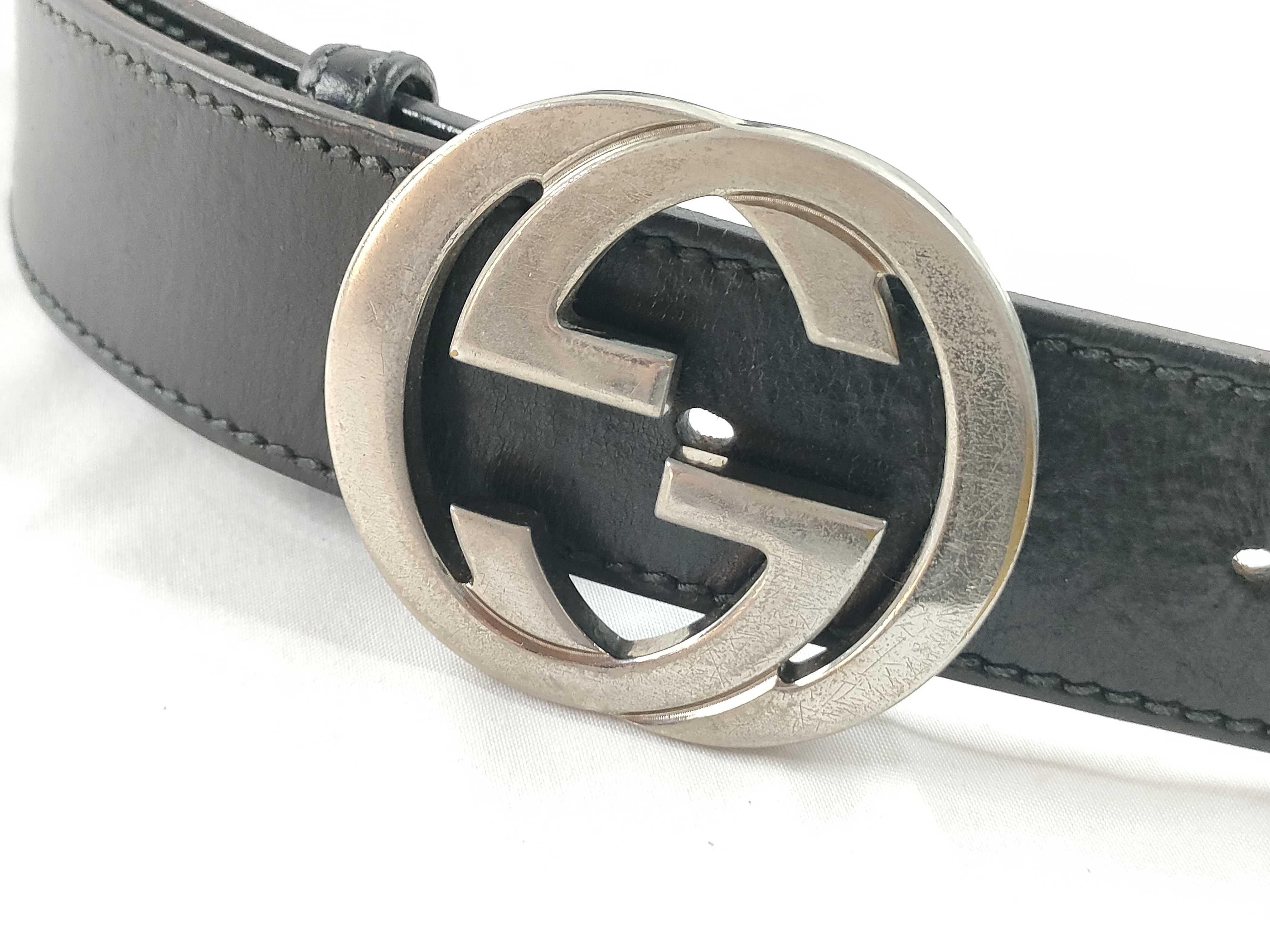Leather Double G Belt — view 3