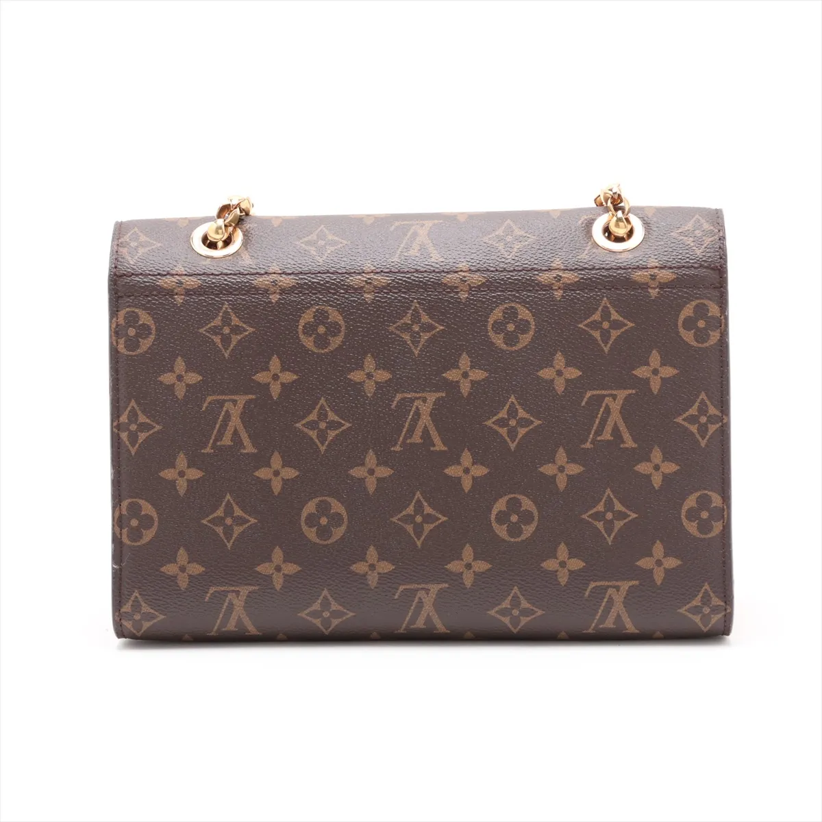 Monogram x Leather Victoire M41731 AH0017 Brown x Red — view 2