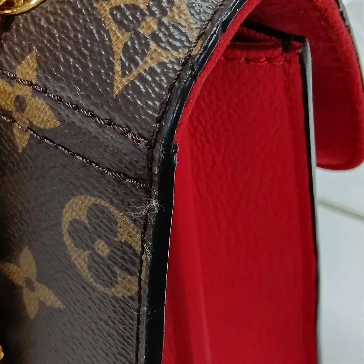 Monogram x Leather Victoire M41731 AH0017 Brown x Red — view 13