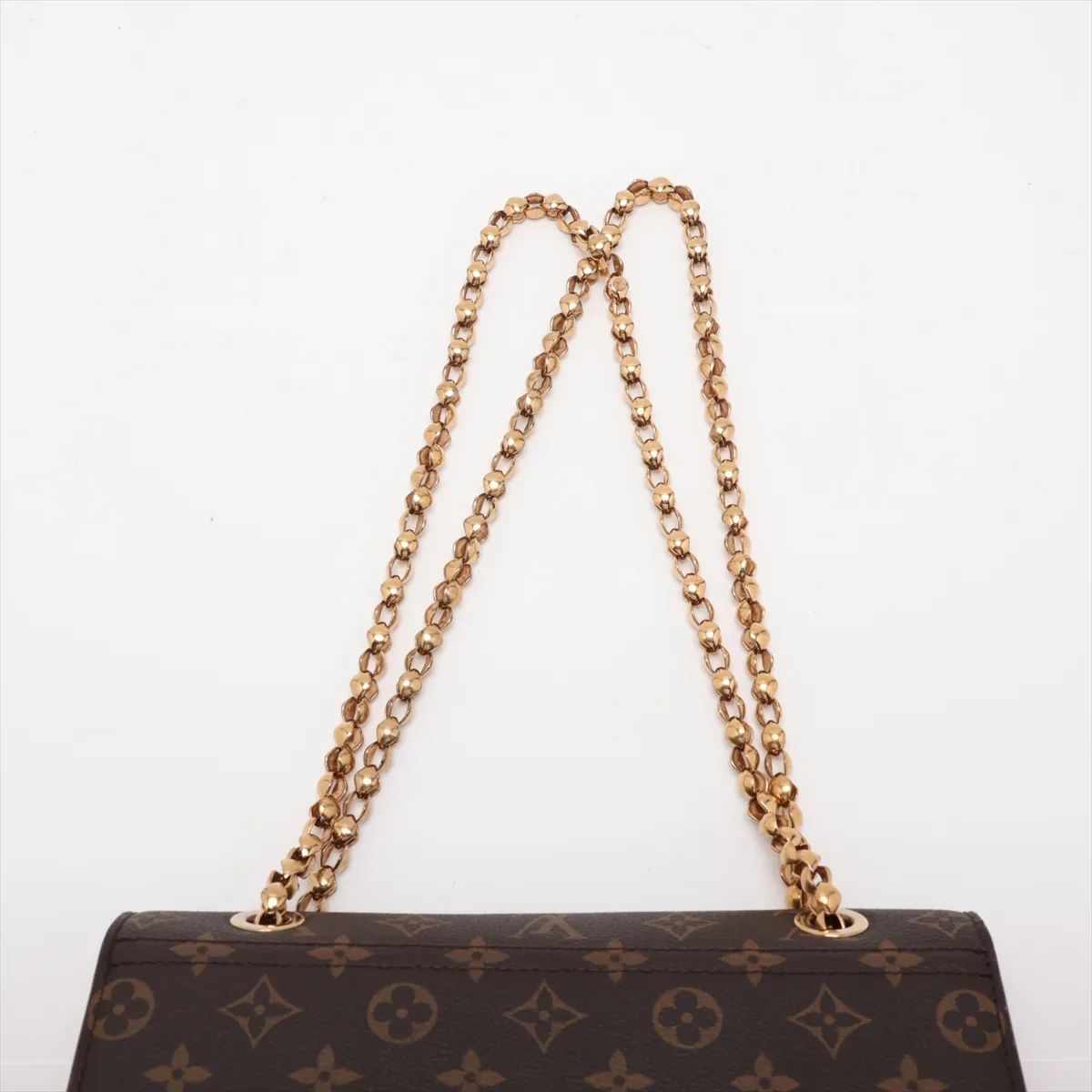 Monogram x Leather Victoire M41731 AH0017 Brown x Red — view 6