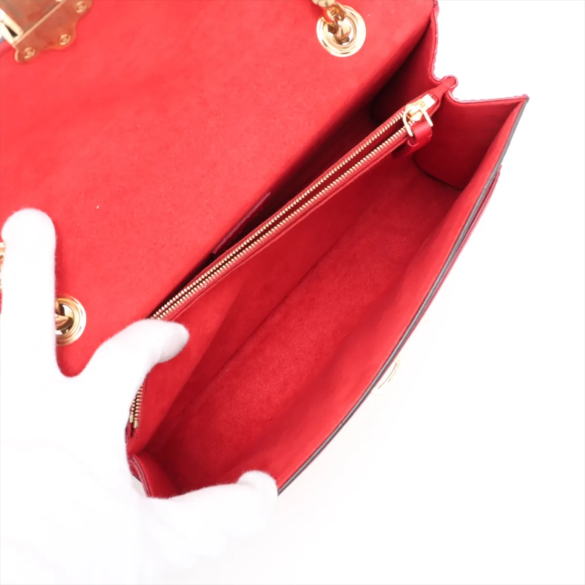 Monogram x Leather Victoire M41731 AH0017 Brown x Red — view 7