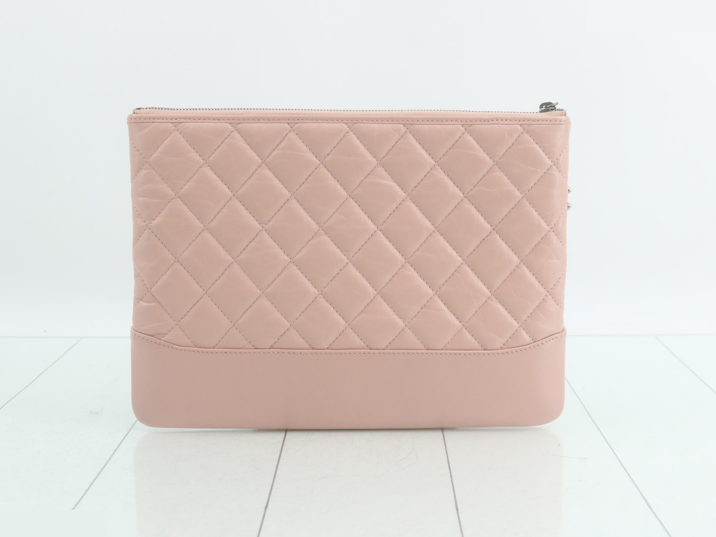 Gabrielle Quilted Clutch Bag — view 2