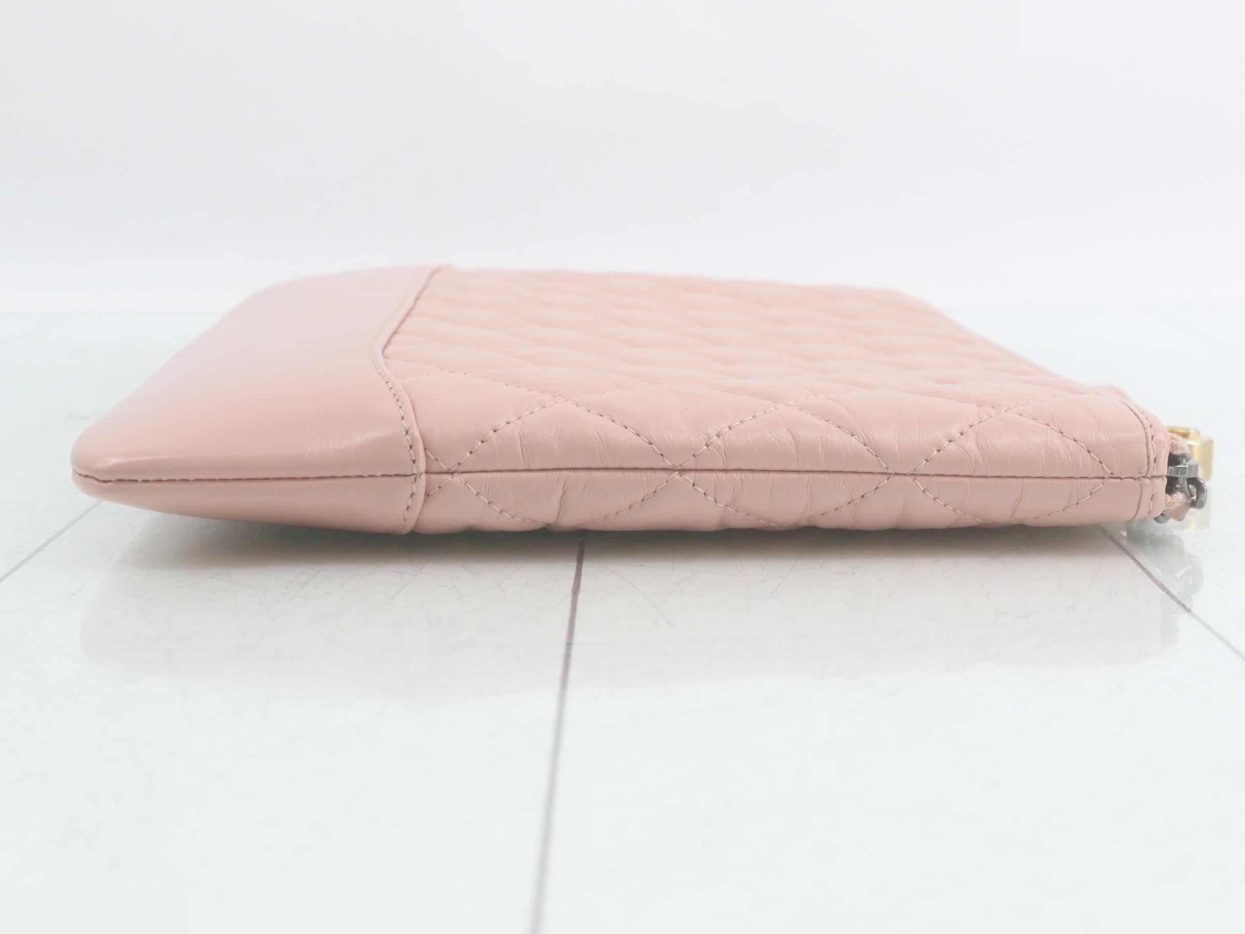 Gabrielle Quilted Clutch Bag — view 4
