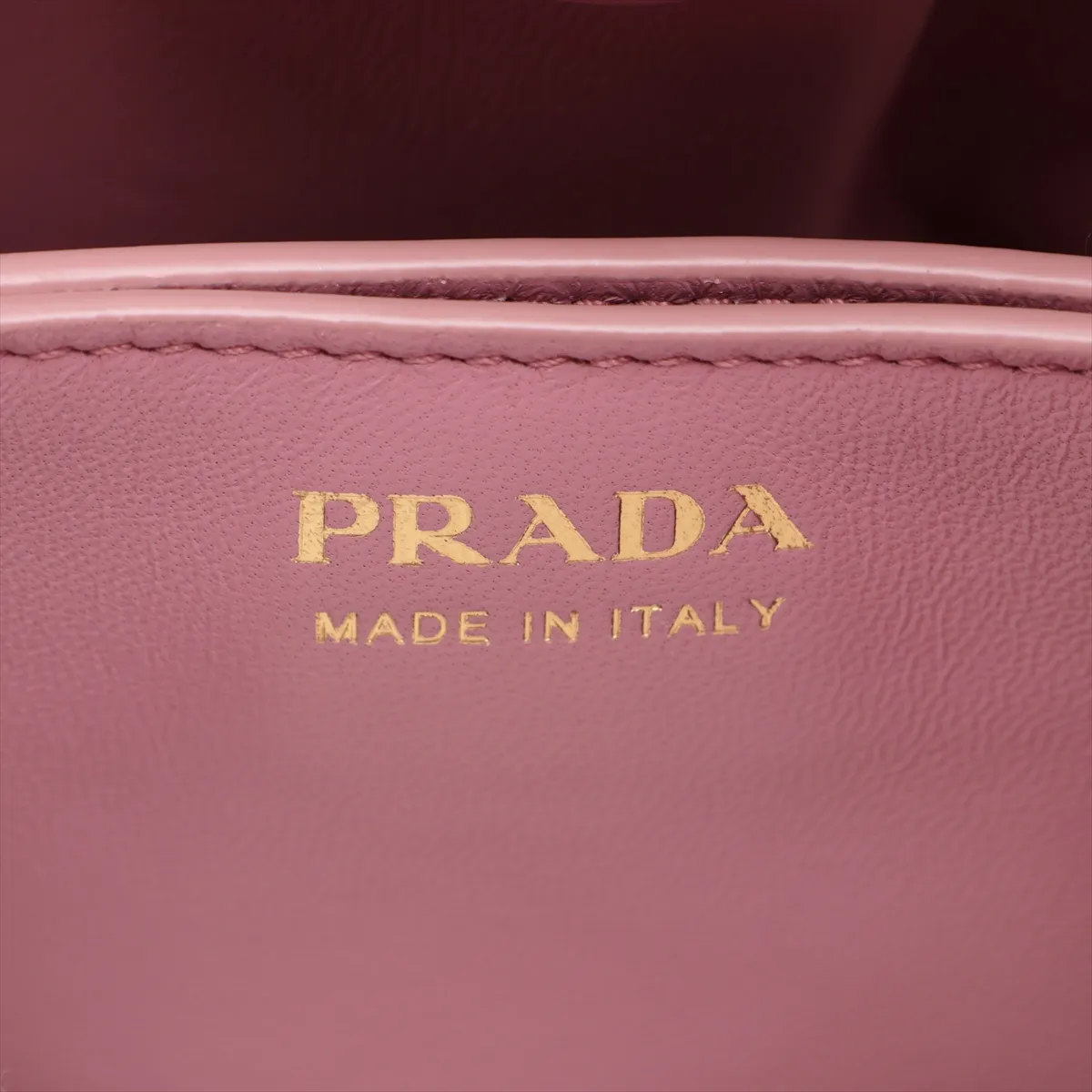 Dada Small Leather Shoulder Bag, Pink, 1BG586 — view 9