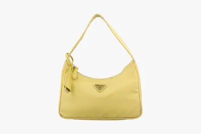 Re-Edition 2000 Triangle Logo Nylon Yellow
