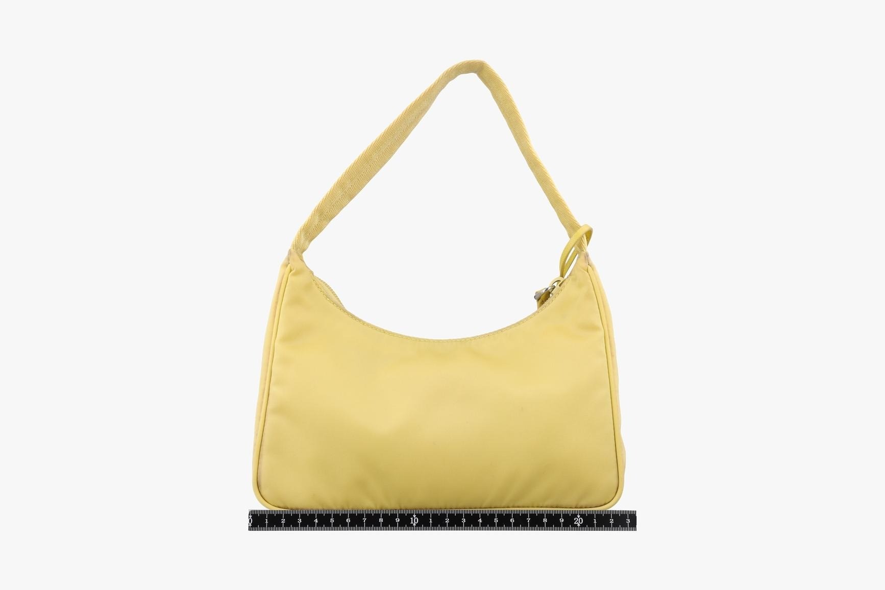 Re-Edition 2000 Triangle Logo Nylon Yellow — view 2