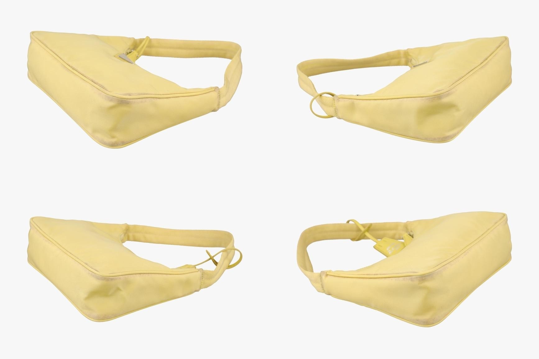 Re-Edition 2000 Triangle Logo Nylon Yellow — view 4