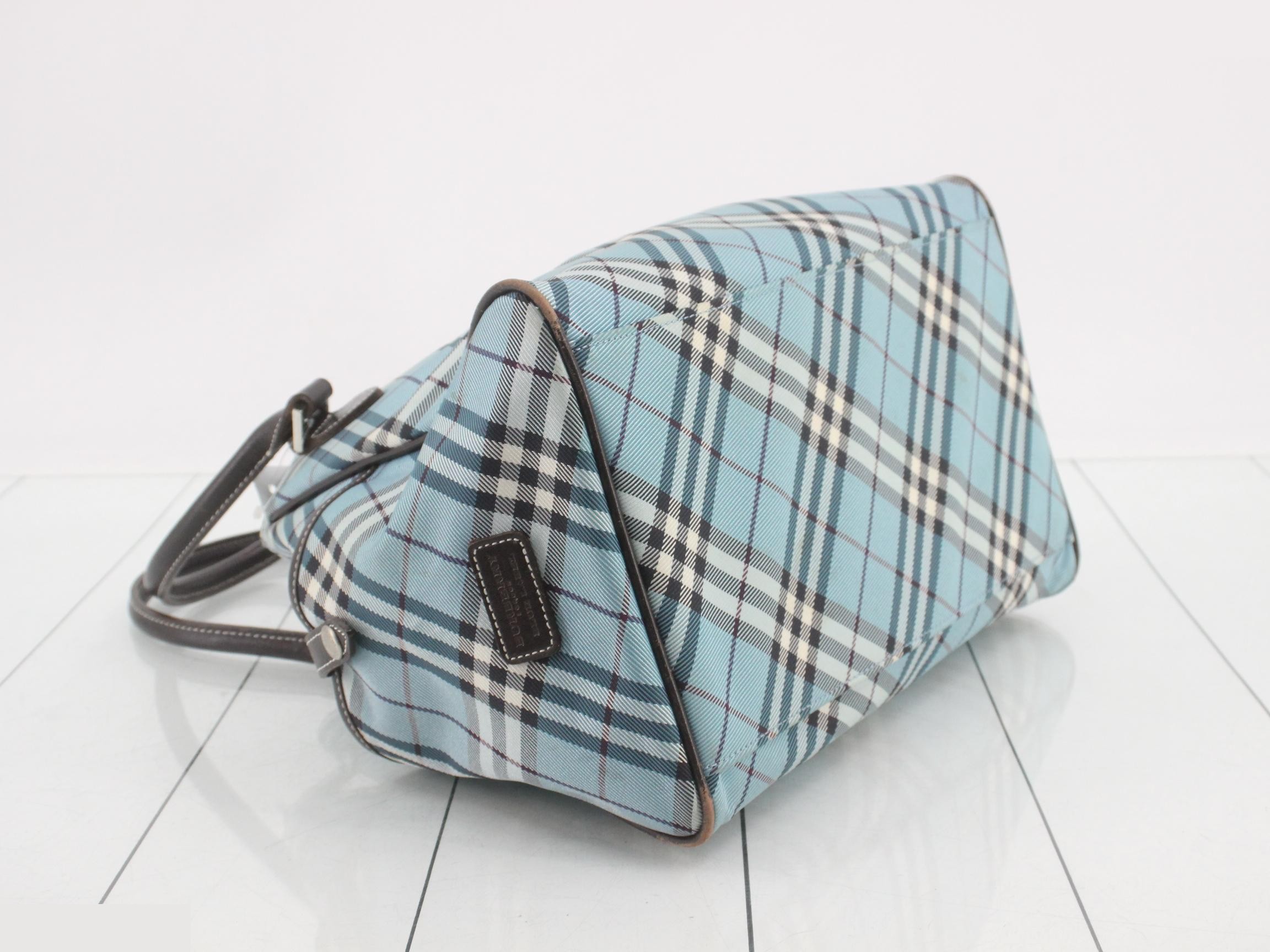 Blue Label Nova Check Tote Bag — view 5