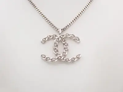 Coco Mark Necklace B22A (with markings) Chain approx. 84cm