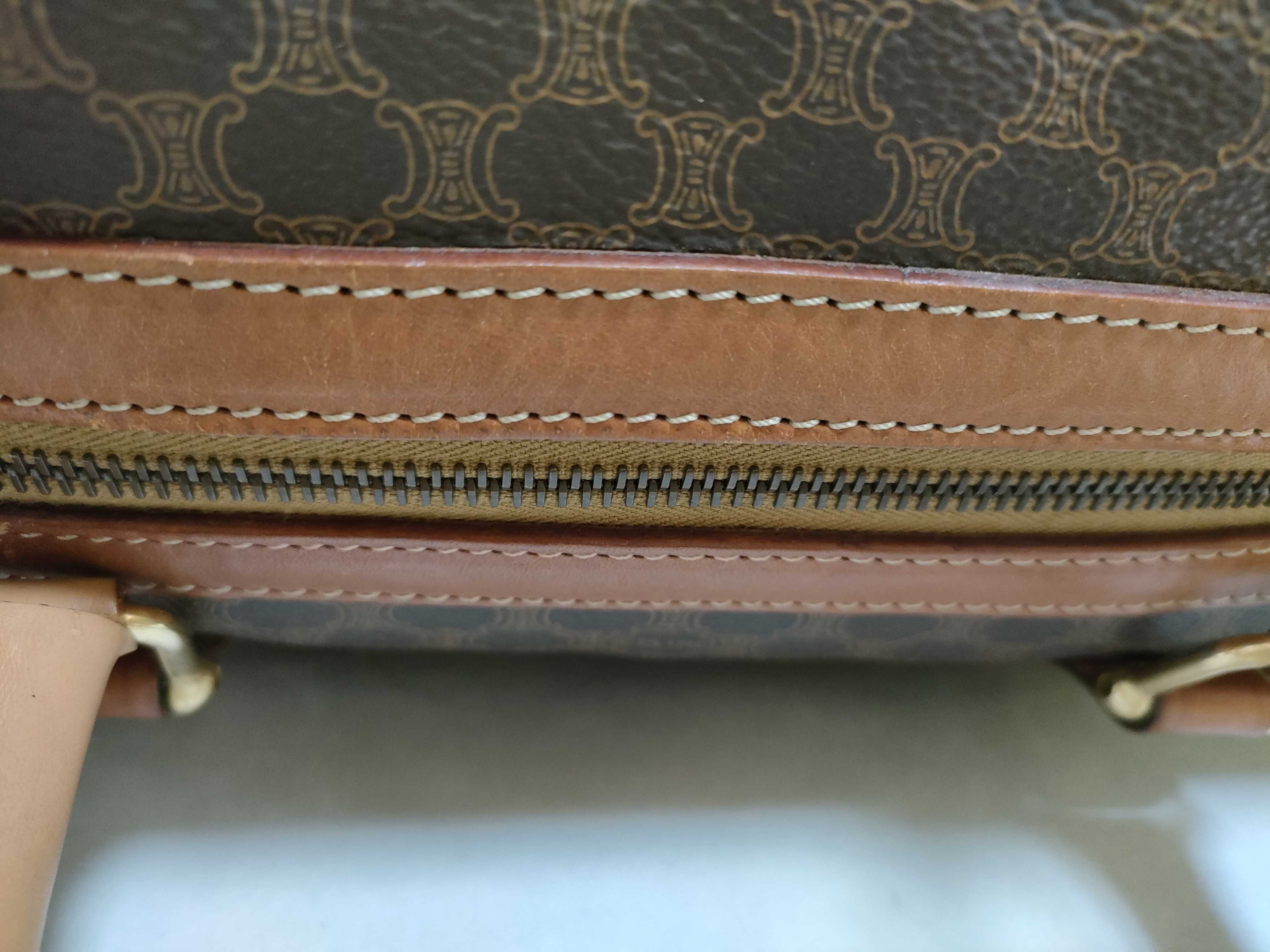 Macadam Boston Bag, Brown Boston Bag — view 6