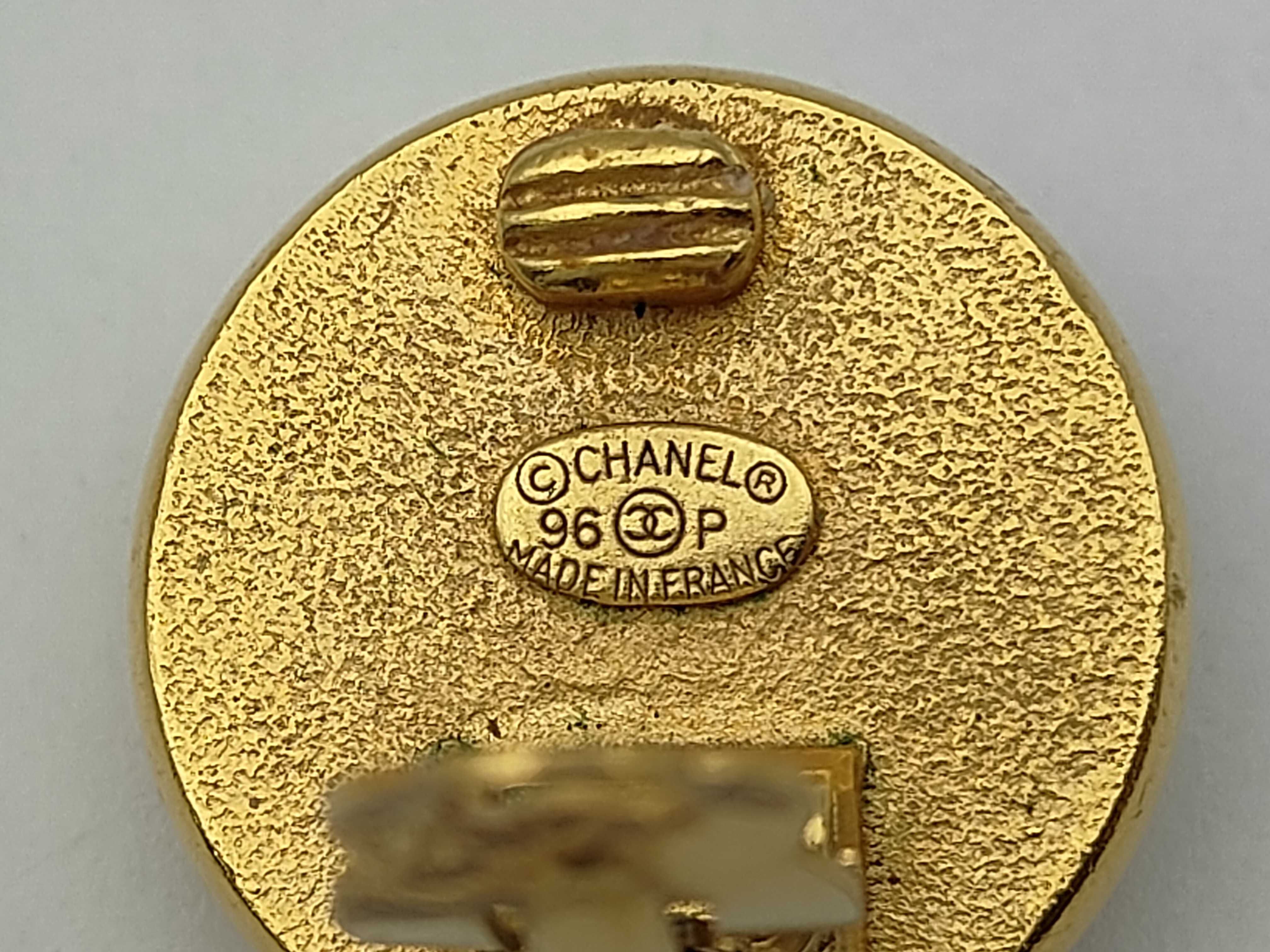 96 P Gold Earrings — view 5