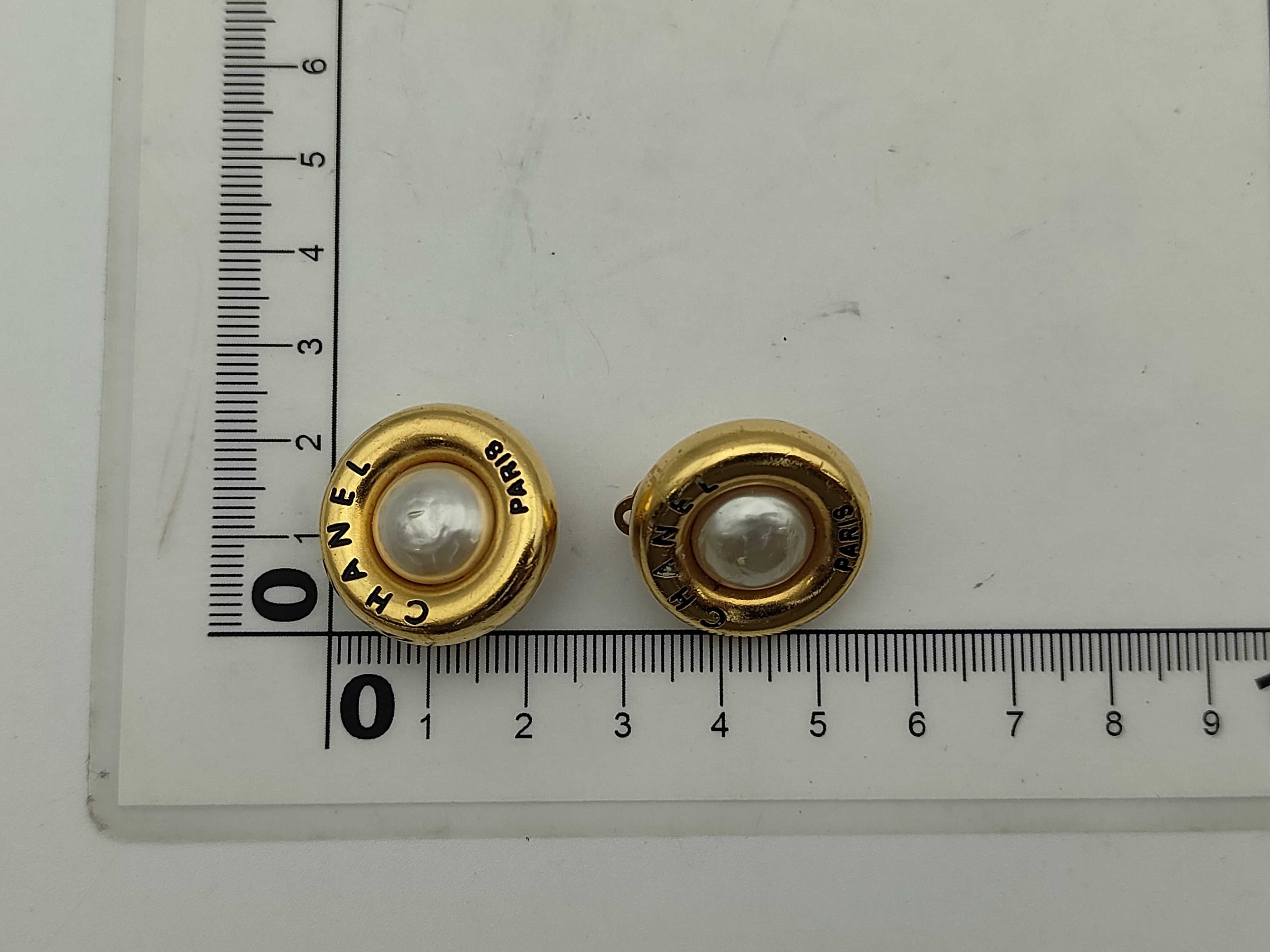 96 P Gold Earrings — view 6