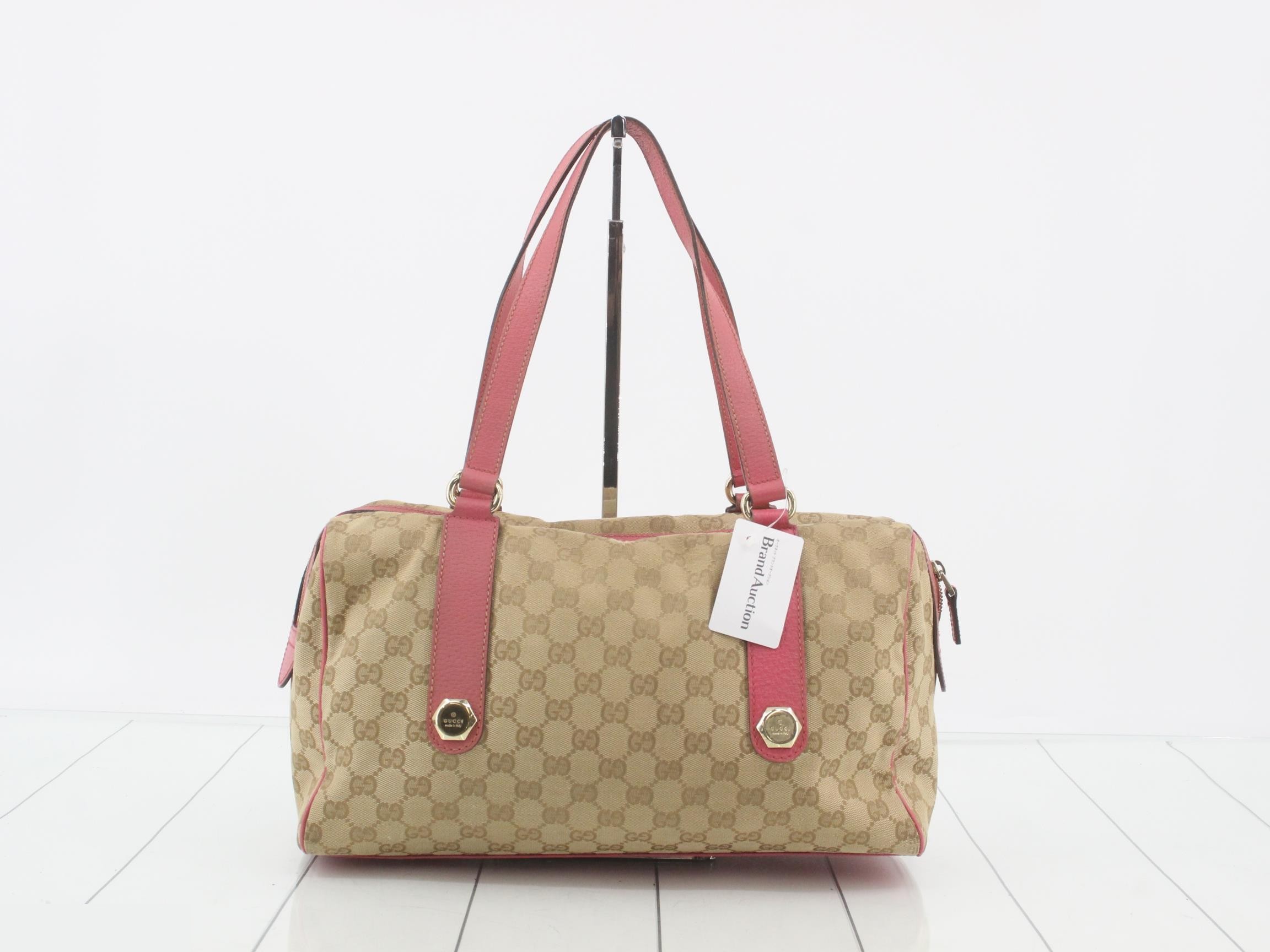 canvas leather handbag — view 2