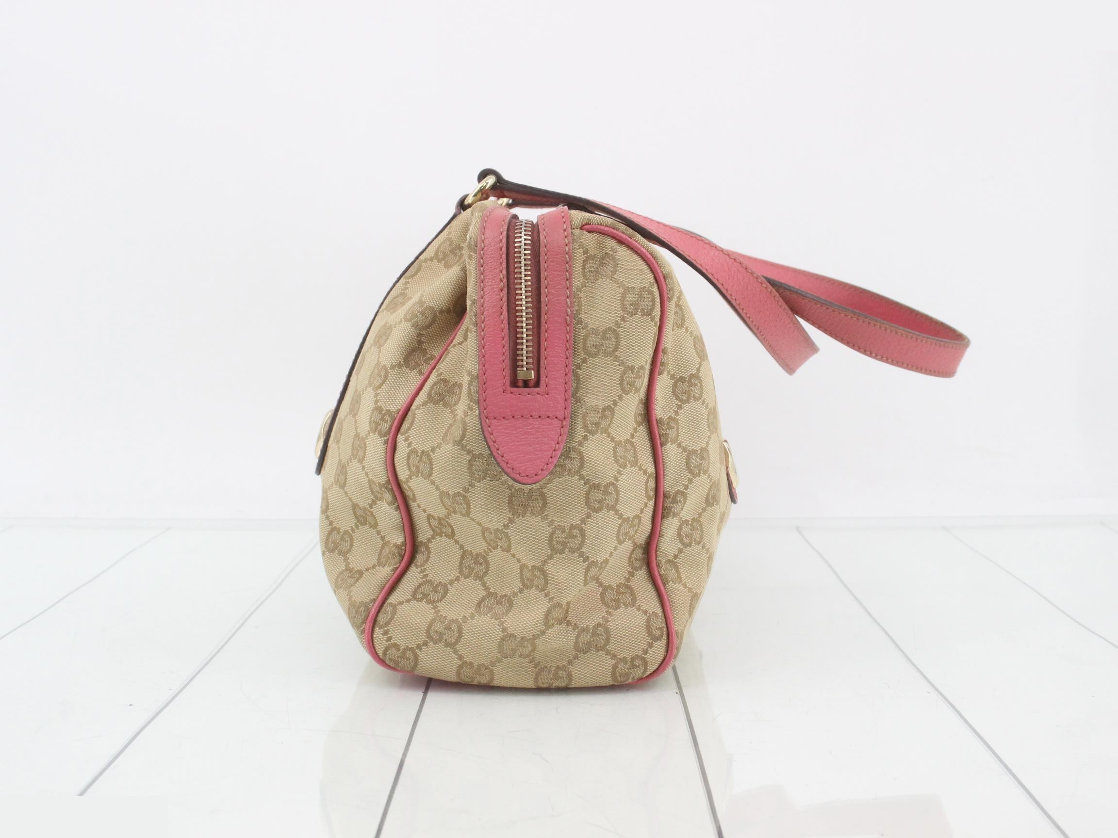 canvas leather handbag — view 3