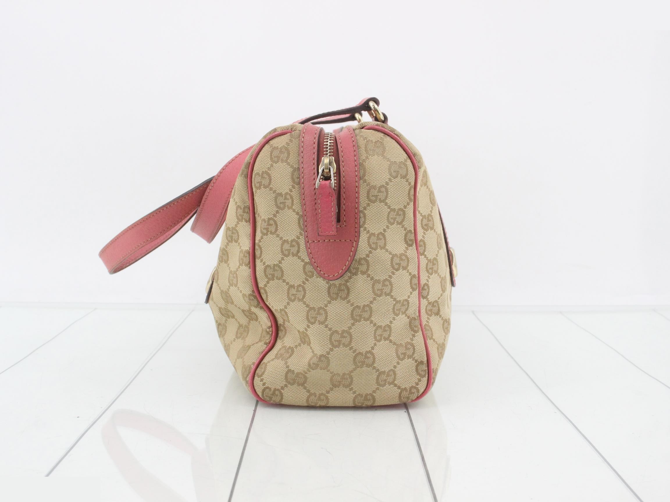 canvas leather handbag — view 4