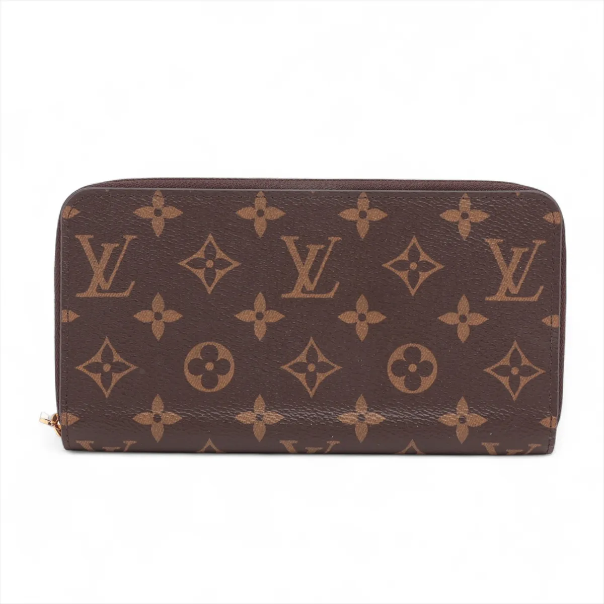 Monogram Zippy Wallet M41896 Coquelicot Round Zip Wallet RFID Reactive