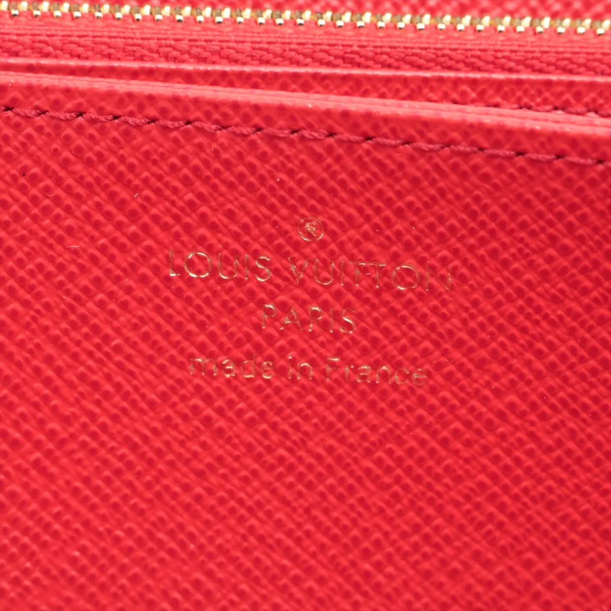 Monogram Zippy Wallet M41896 Coquelicot Round Zip Wallet RFID Reactive — view 11