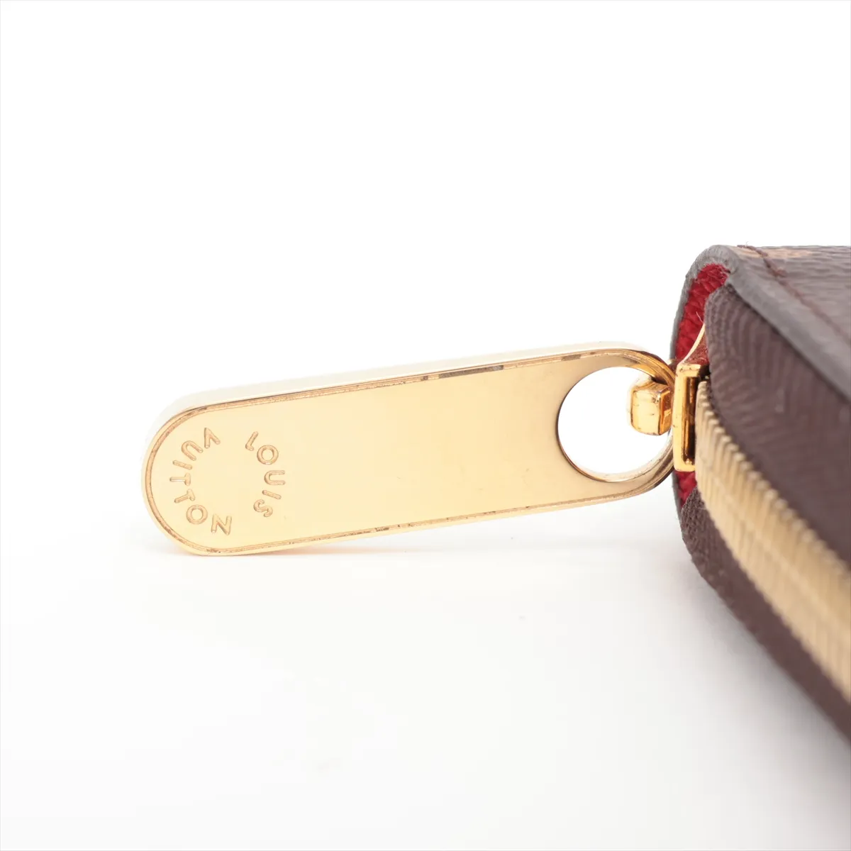 Monogram Zippy Wallet M41896 Coquelicot Round Zip Wallet RFID Reactive — view 14