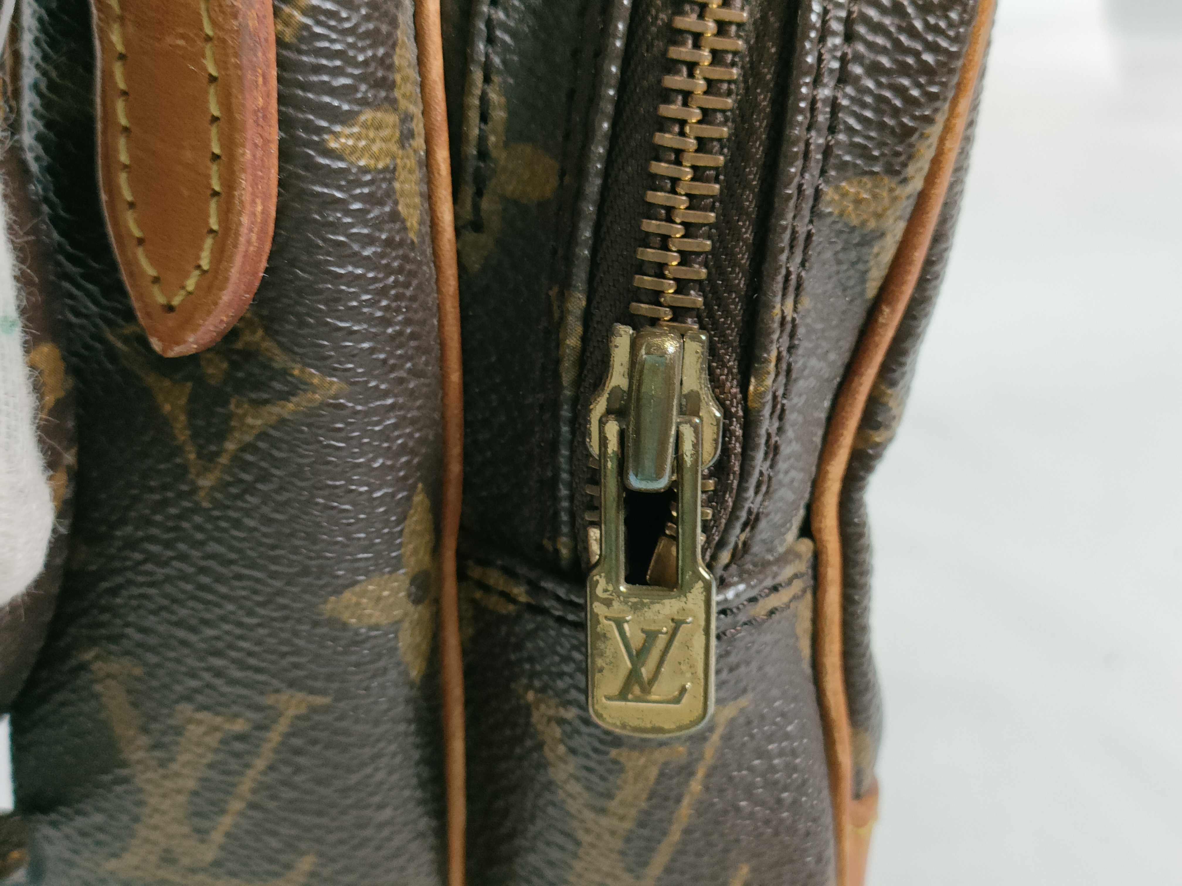 Monogram Amazon Shoulder Bag (Shoulder strap is torn) — view 15