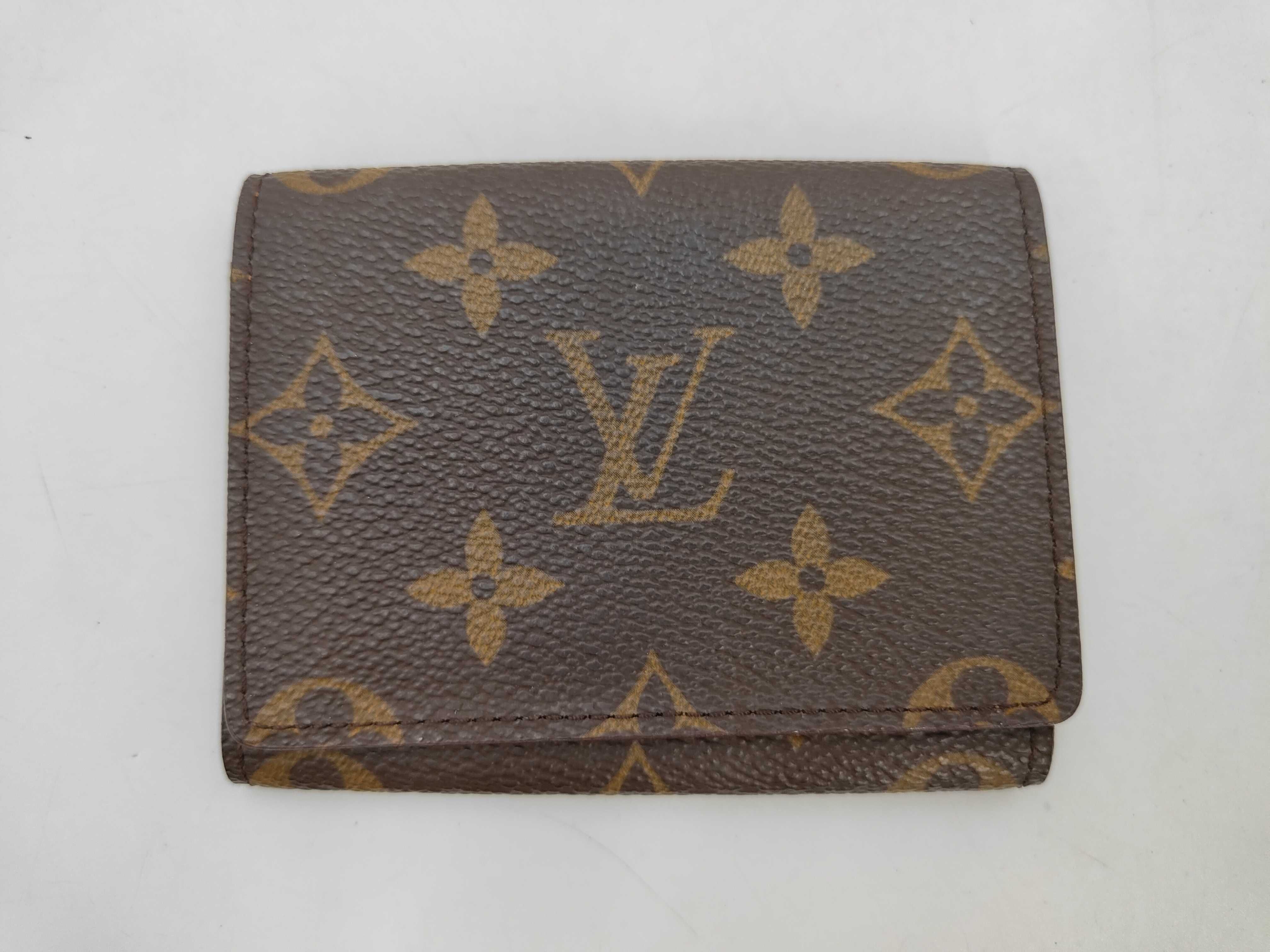 Monogram Louis Vuitton Monogram Envelope Carte de Visite CA0949 Card Case