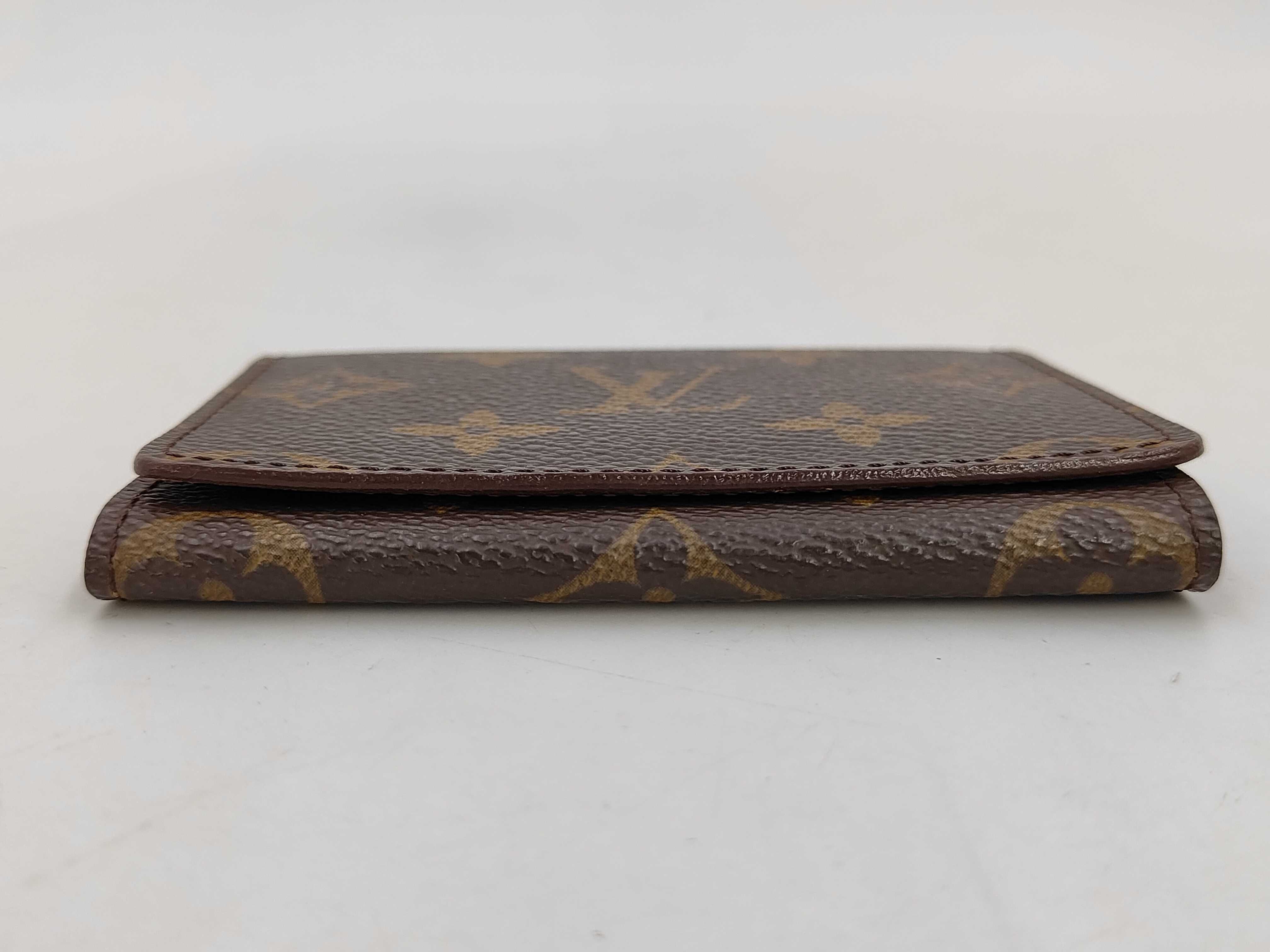 Monogram Louis Vuitton Monogram Envelope Carte de Visite CA0949 Card Case — view 4