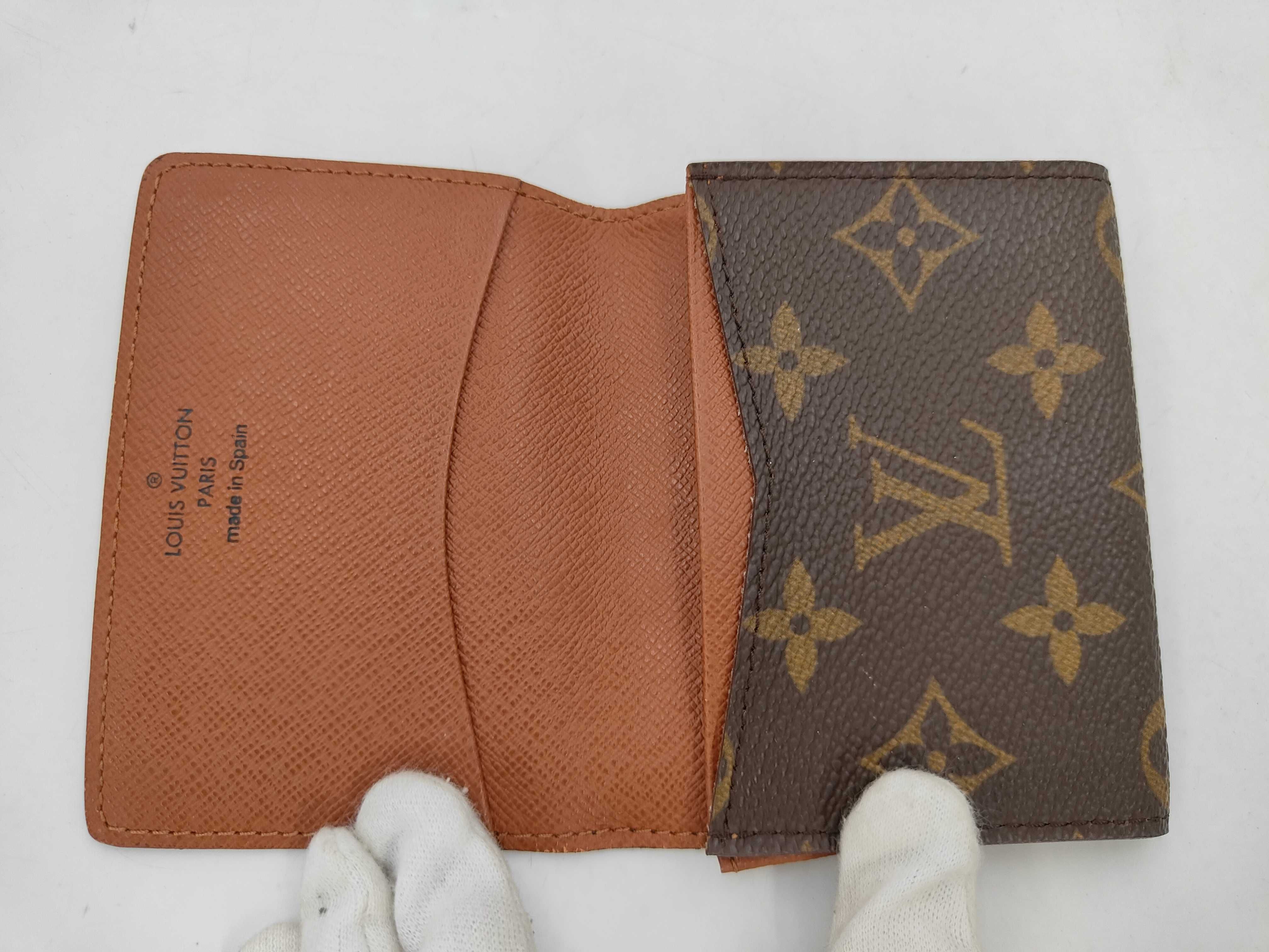 Monogram Louis Vuitton Monogram Envelope Carte de Visite CA0949 Card Case — view 5