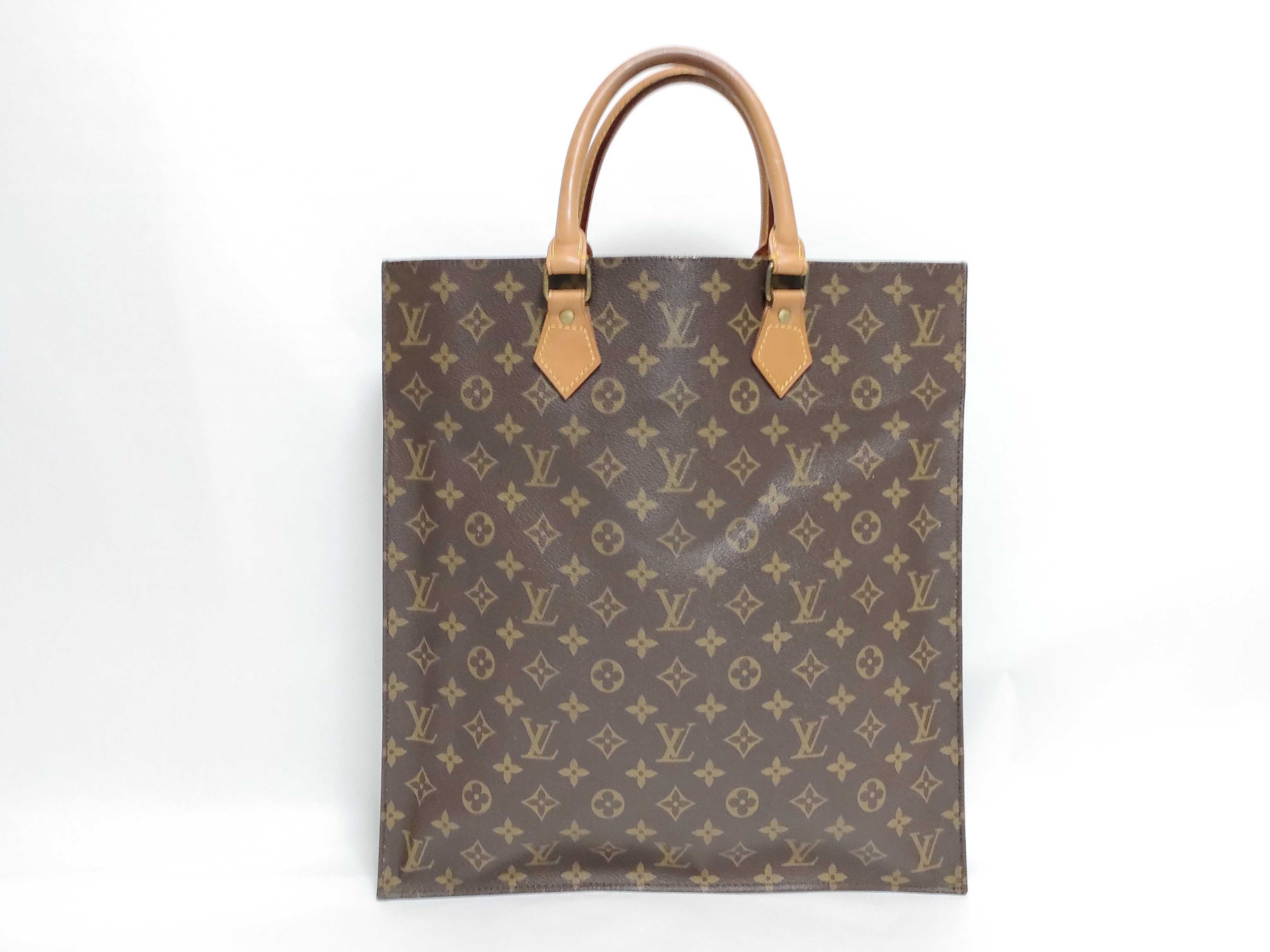 Monogram LV Monogram Sac Plat Tote Bag