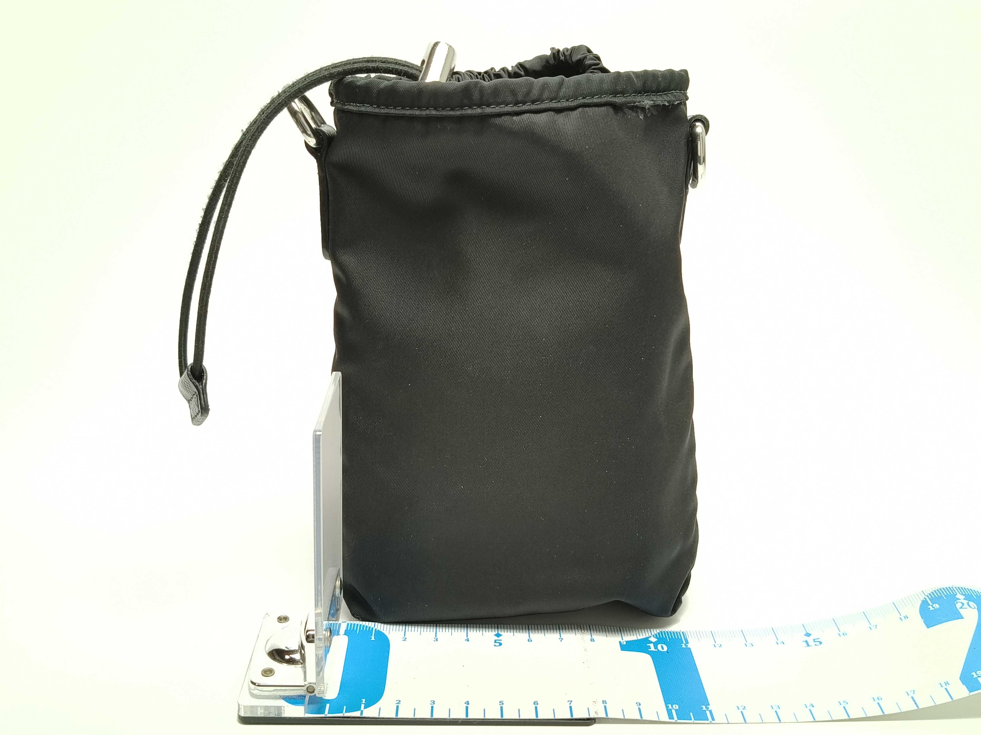 Nylon Prada Re-Nylon Smartphone Case Pouch Black 2ZH155 Pouch — view 2