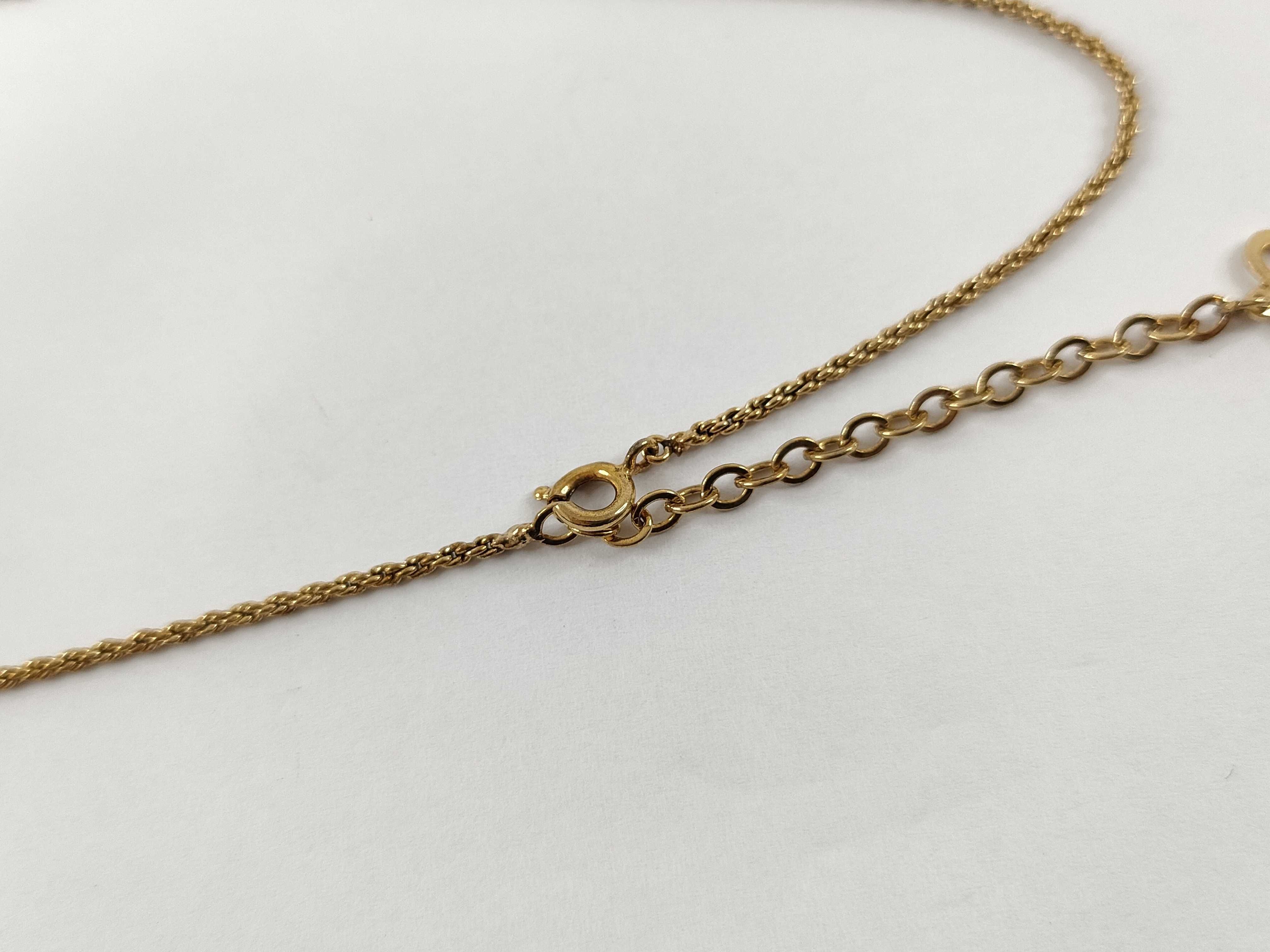 CD logo necklace — view 4
