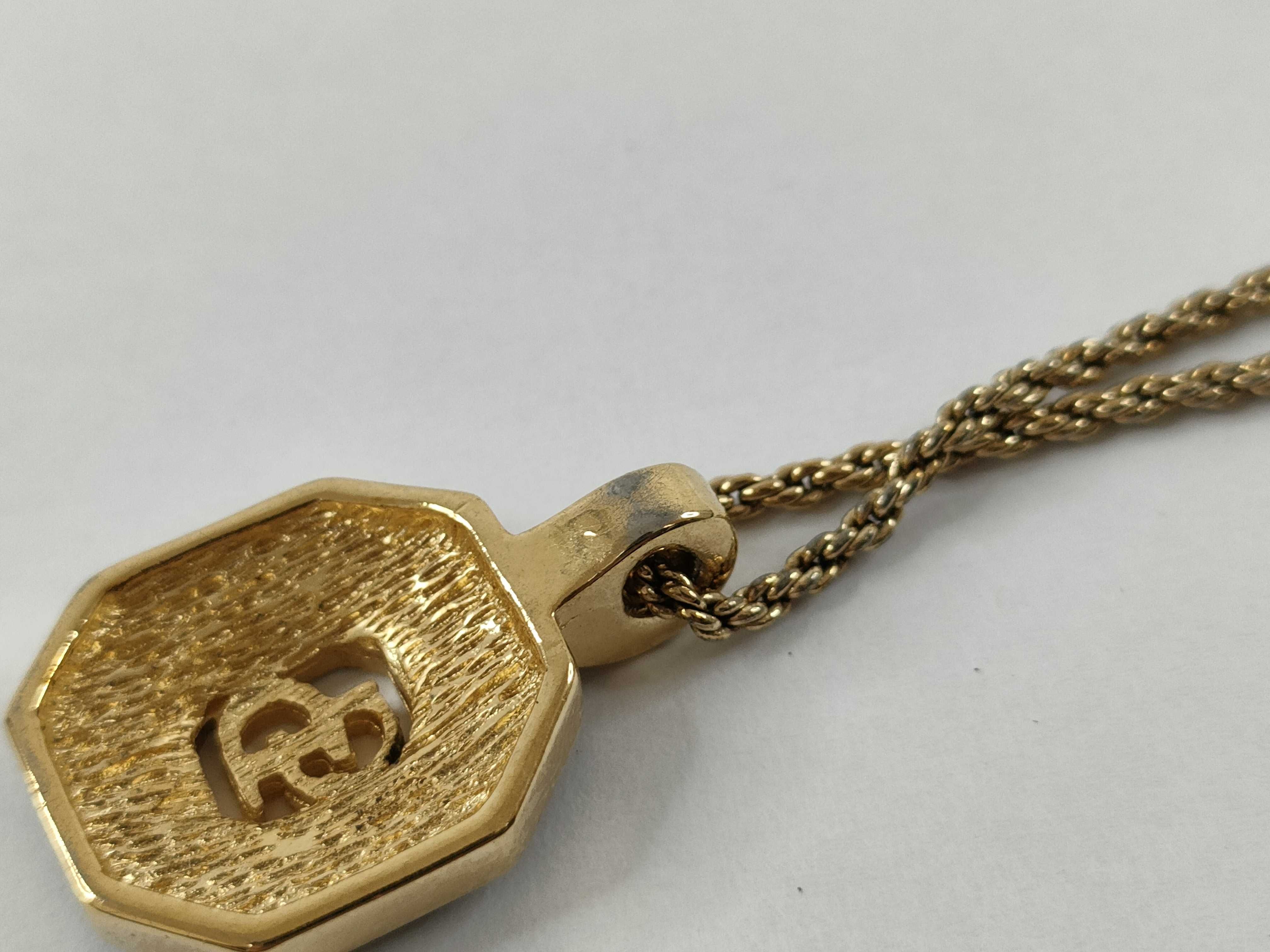 CD logo necklace — view 9