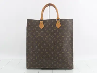 Monogram Tote Bag, Sac Plat, M51140