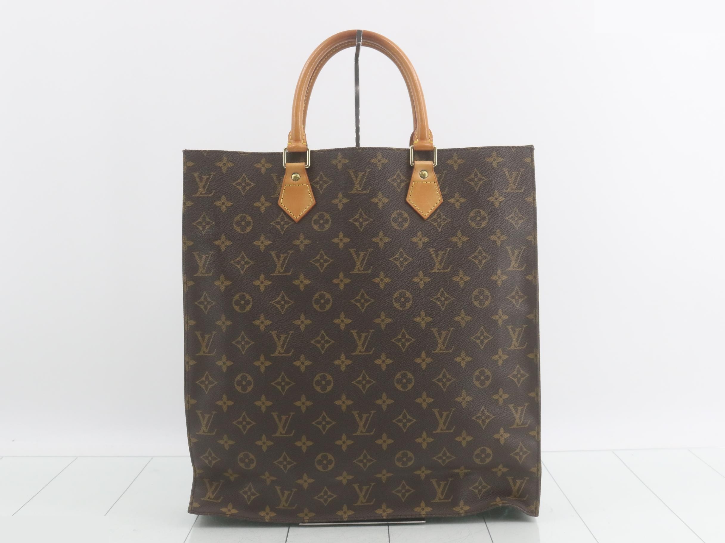 Monogram Tote Bag, Sac Plat, M51140 — view 2