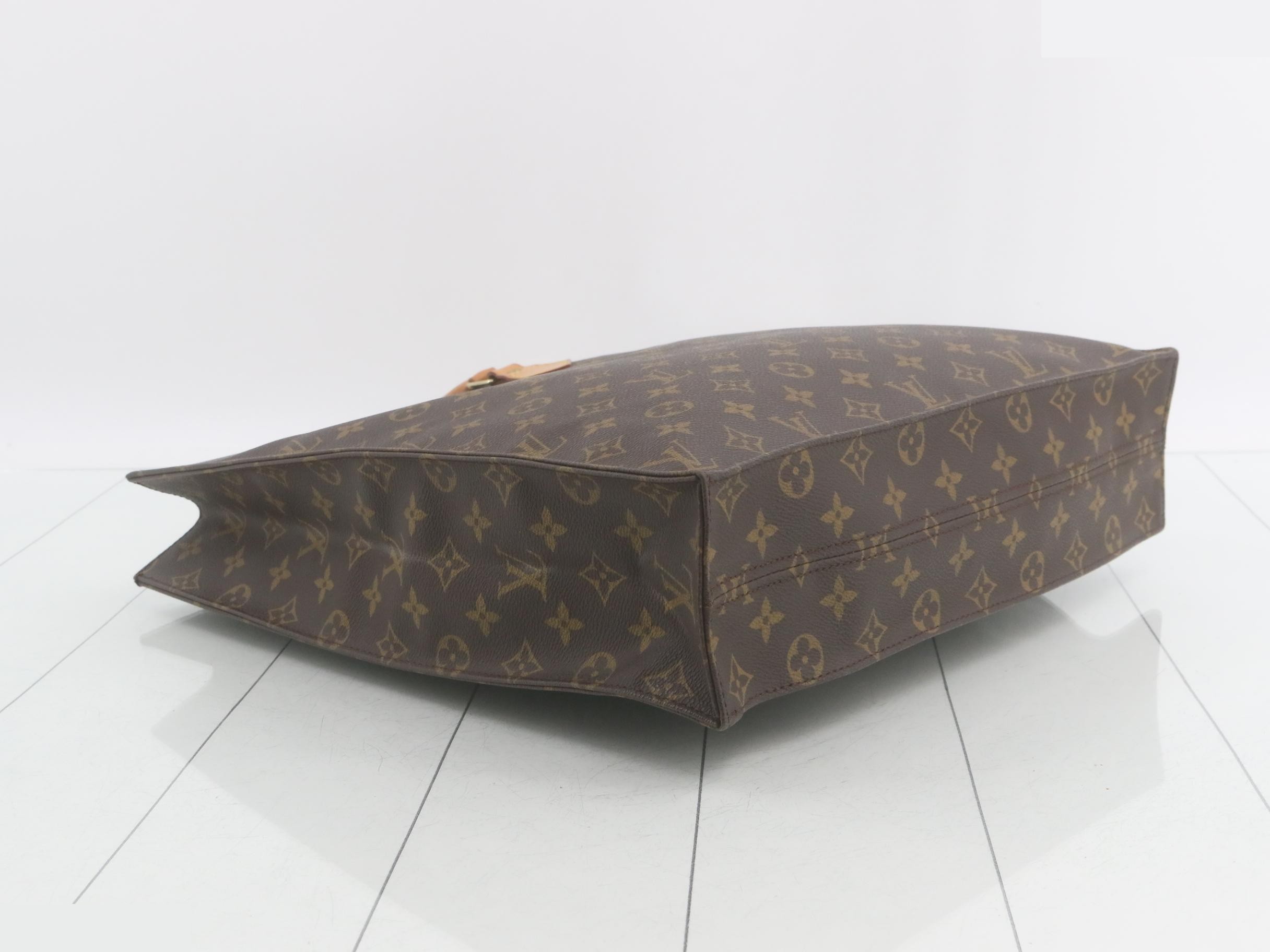 Monogram Tote Bag, Sac Plat, M51140 — view 5